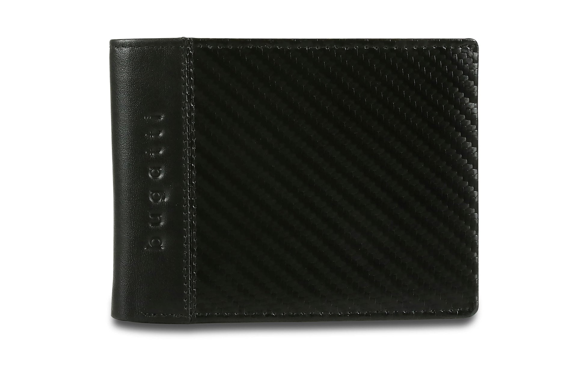Bugatti cases Bugatti – Kartenetui Comet – RFID-Schutz – 115×85×15 mm – Schwarz, Leder, 14 Kartenfächer