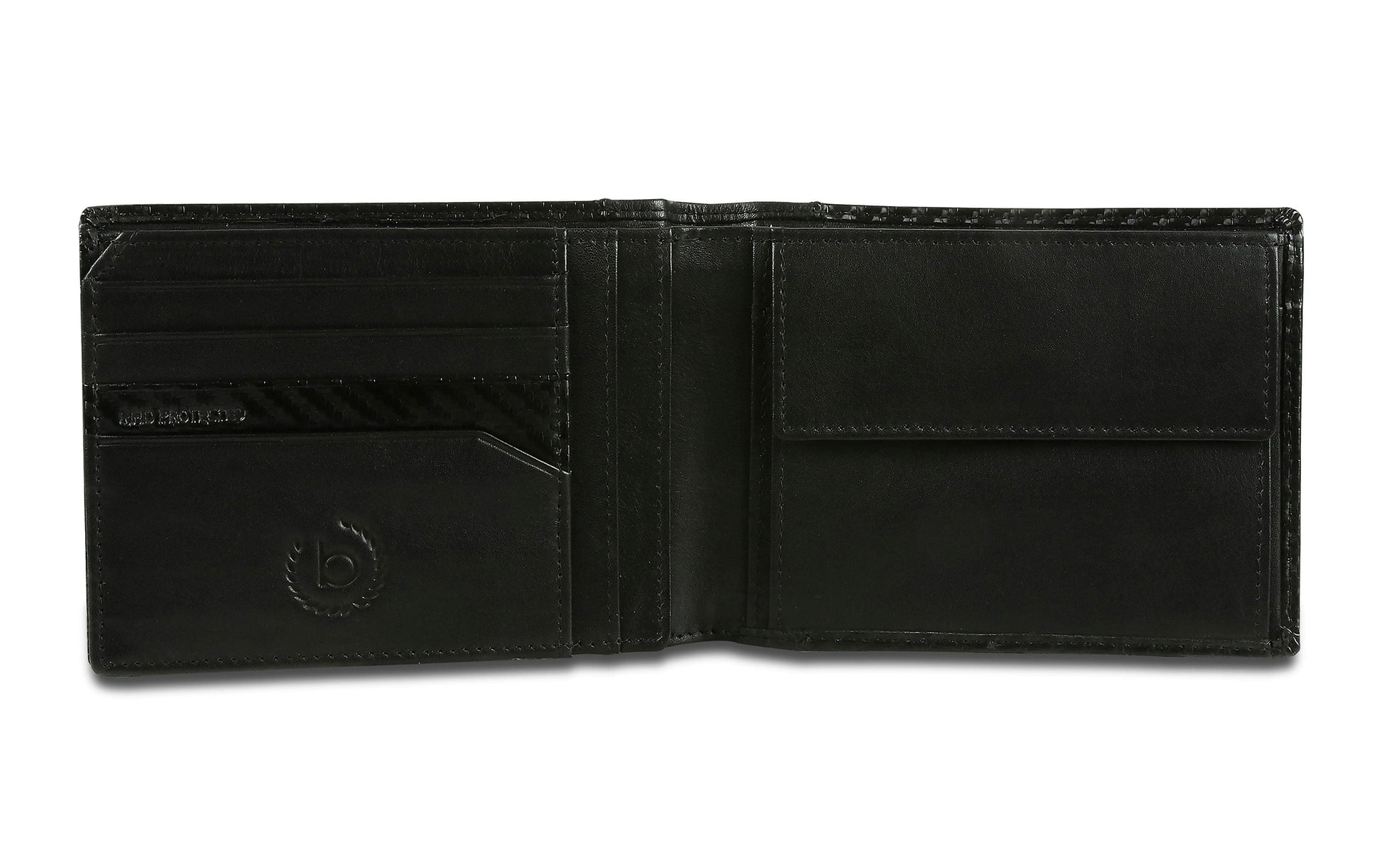 Bugatti cases Bugatti – Kartenetui Comet – Münzfach, 7 Kartentaschen, RFID-Schutz – 128×95×15 mm – Leder – Schwarz