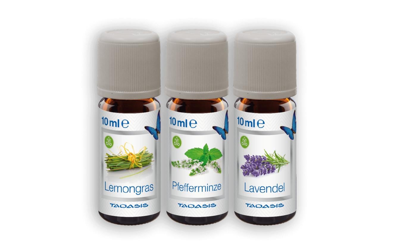 Venta Bio-Duftset 2 (Lavendel, Lemongras, Pfefferminze) – Duftöl, 3 × 10 ml, für Venta