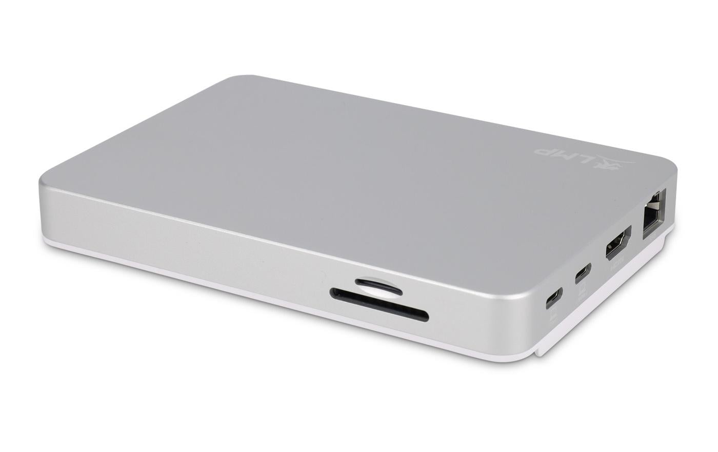 LMP 23790 Dockingstation – USB-C, 1× HDMI, 100 W PD, GbE, microSD, für Mac/iPadOS