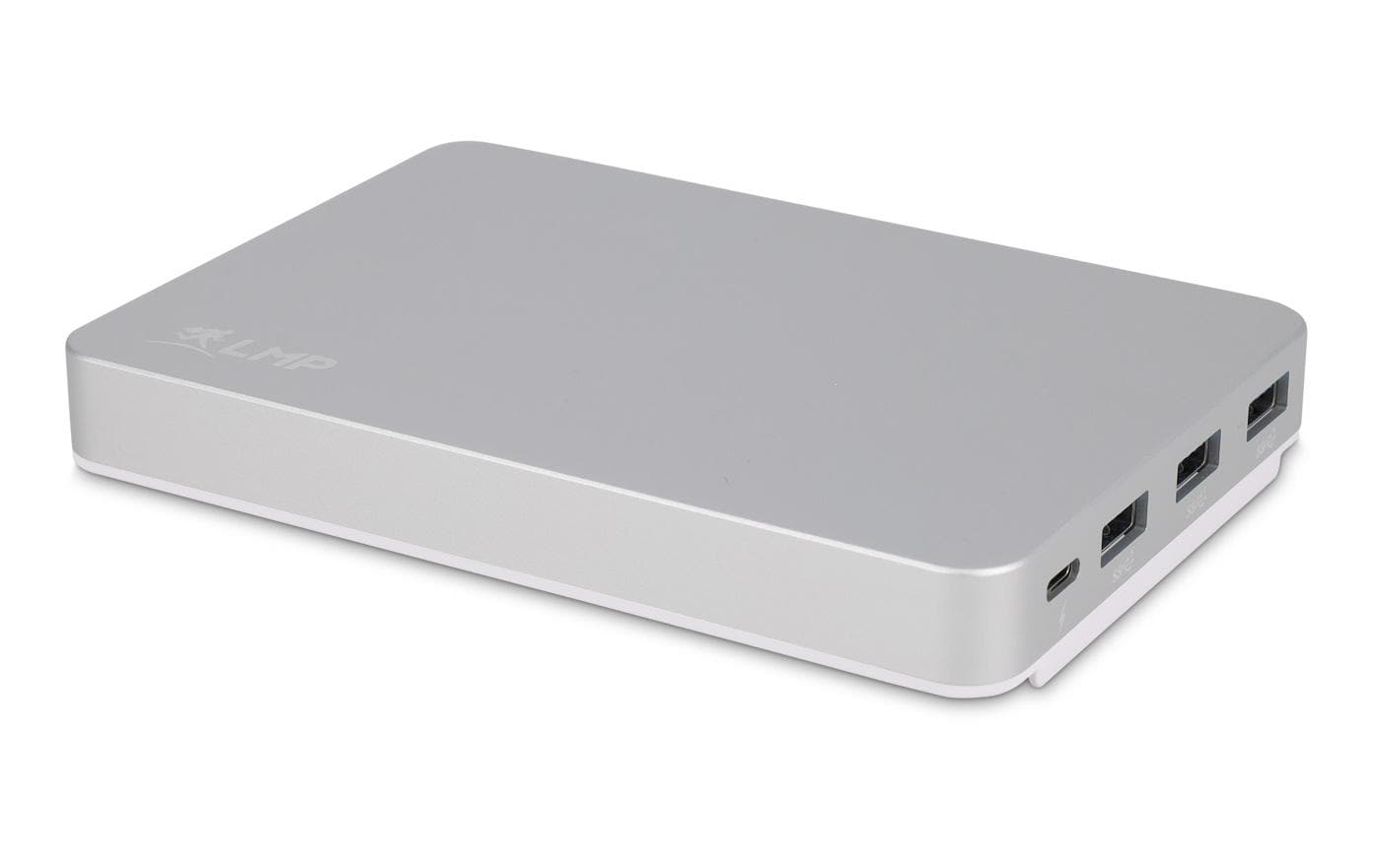 LMP 23790 Dockingstation – USB-C, 1× HDMI, 100 W PD, GbE, microSD, für Mac/iPadOS