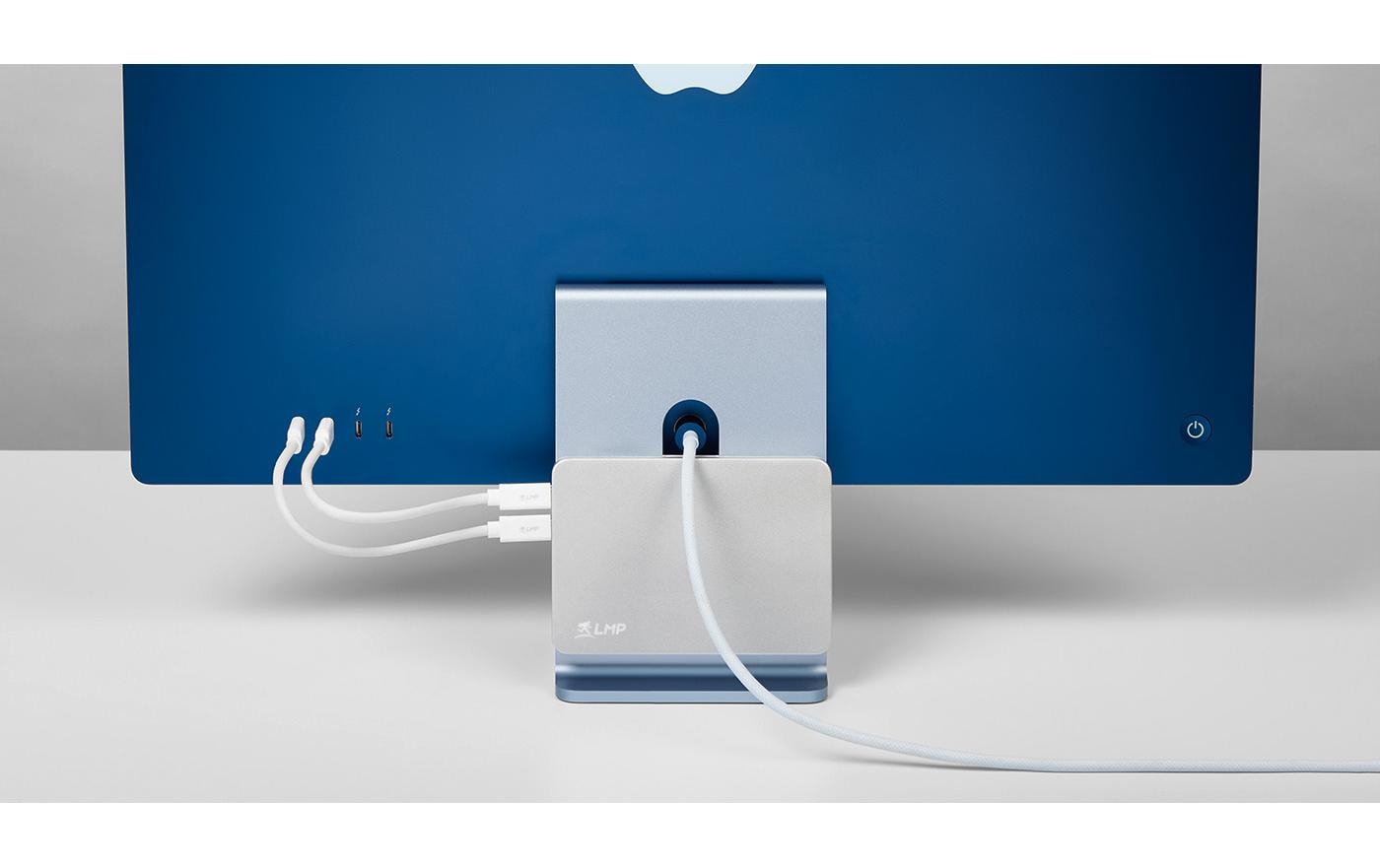 LMP 23790 Dockingstation – USB-C, 1× HDMI, 100 W PD, GbE, microSD, für Mac/iPadOS