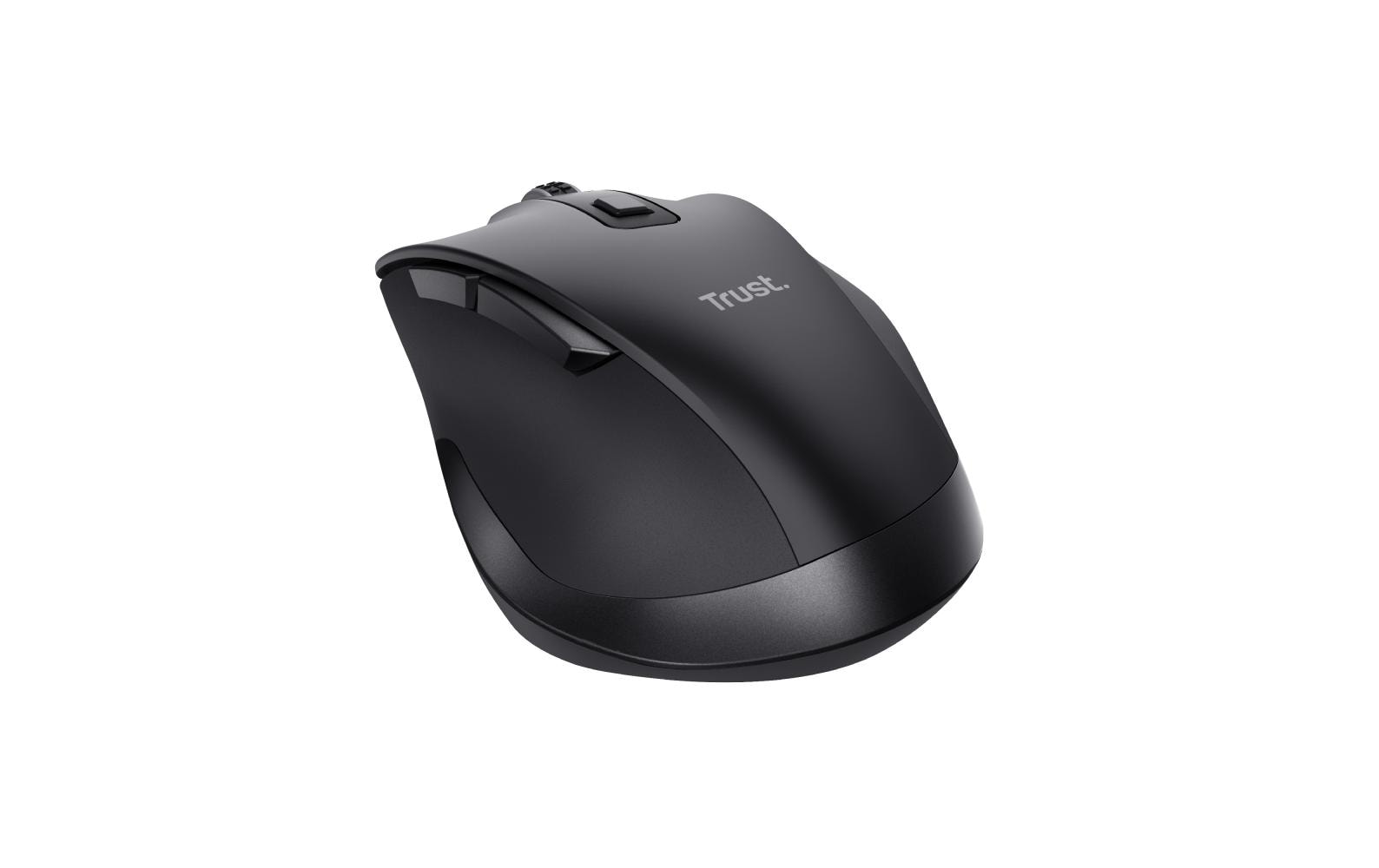 Trust Fyda Eco – Maus – Kabellos (2,4 GHz), 2400 DPI, rechts, Schwarz