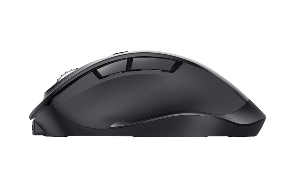 Trust Fyda Eco – Maus – Kabellos (2,4 GHz), 2400 DPI, rechts, Schwarz