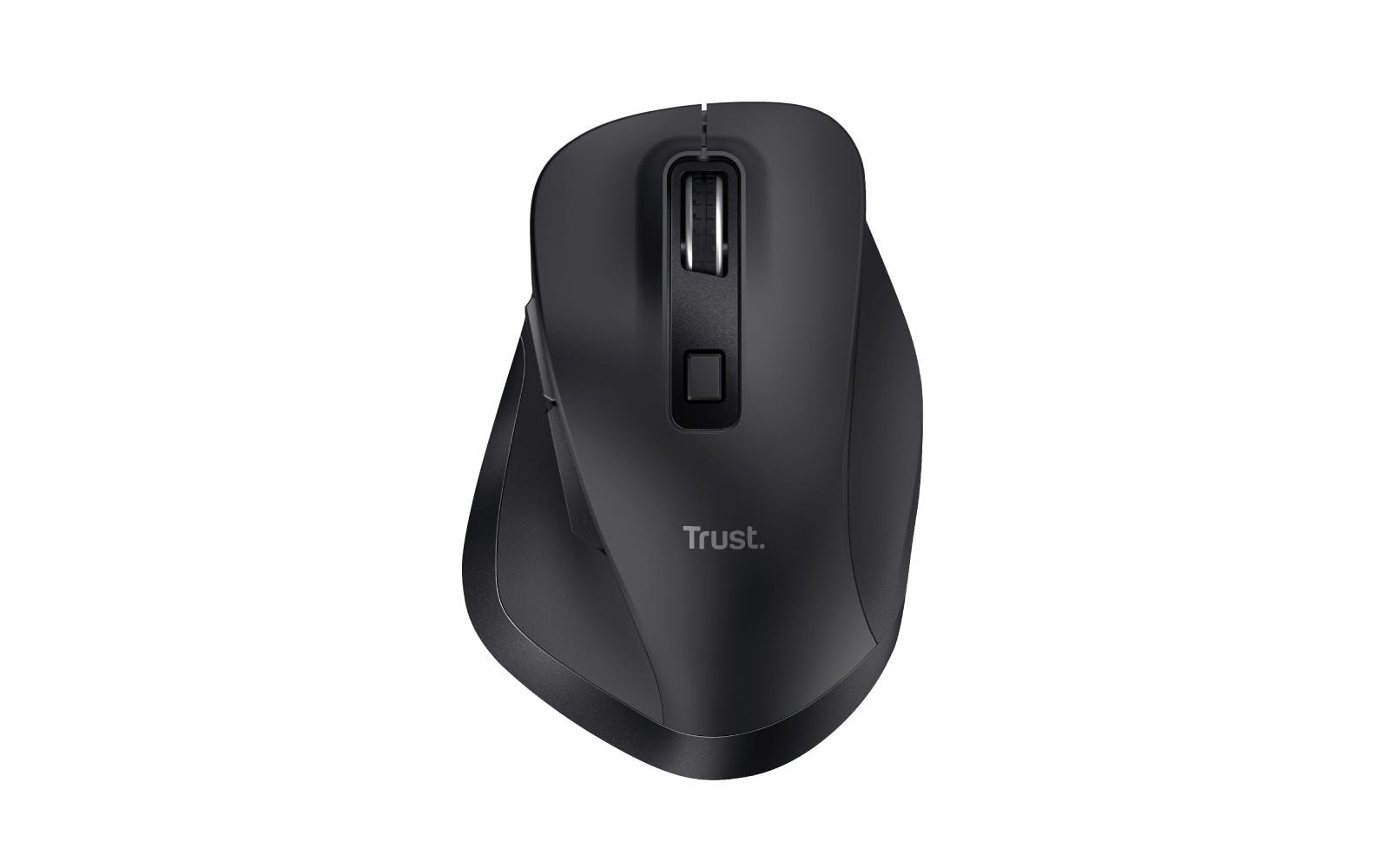 Trust Fyda Eco – Maus – Kabellos (2,4 GHz), 2400 DPI, rechts, Schwarz