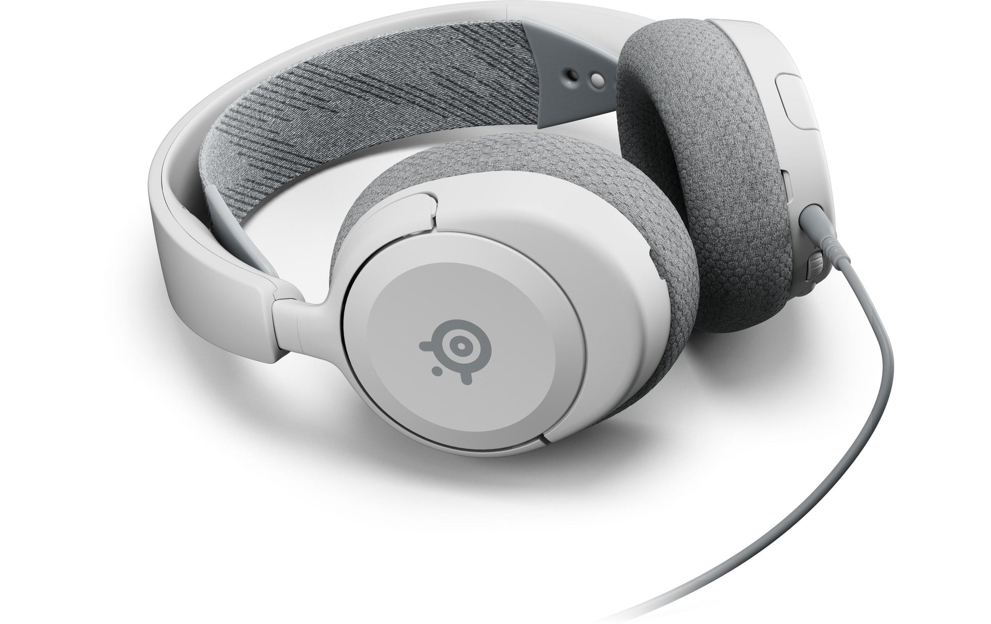 SteelSeries Arctis Nova 1 – Gaming-Headset – 3,5 mm Klinke, Surround-Sound – Weiss – für PS5/Switch/Xbox