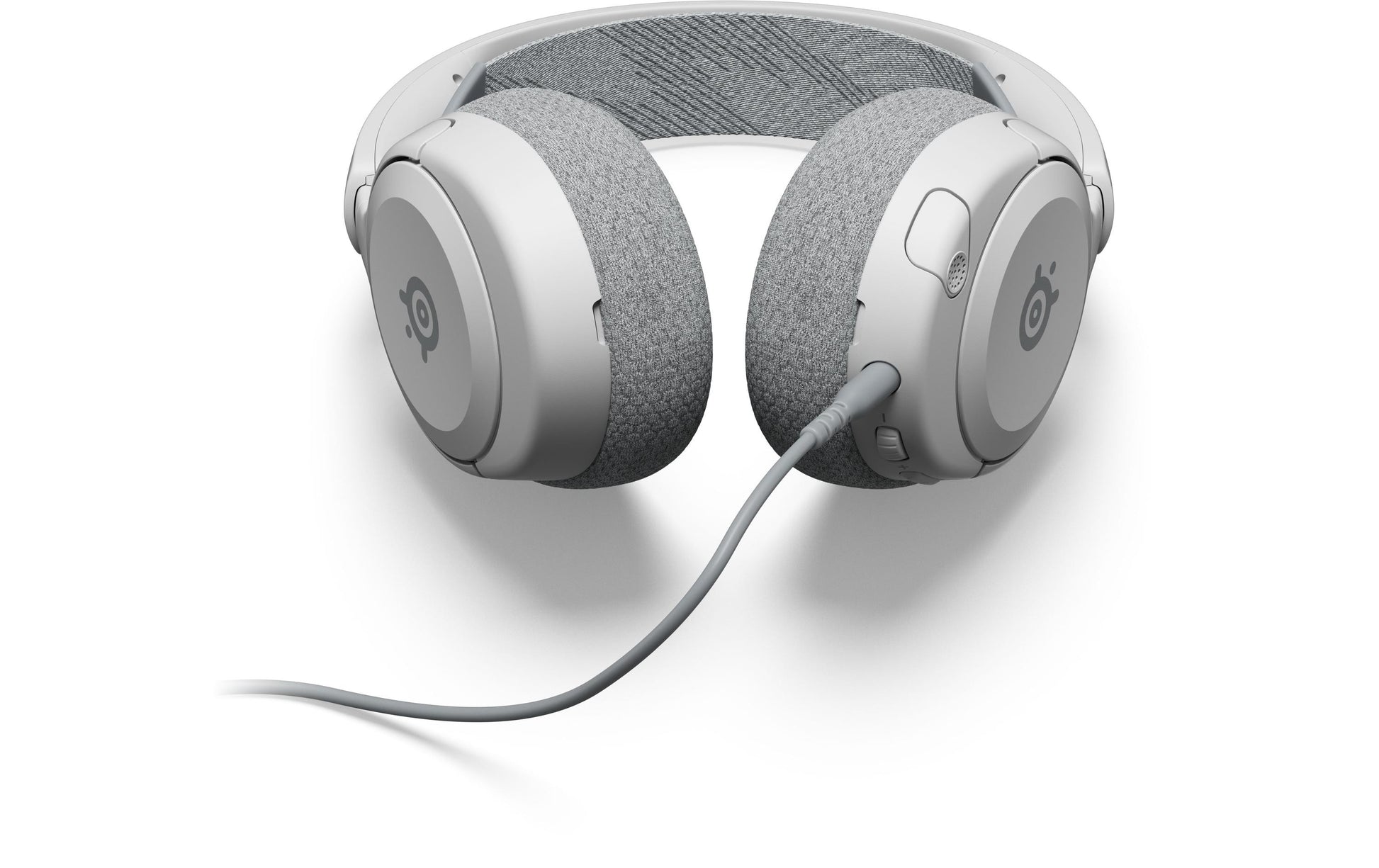 SteelSeries Arctis Nova 1 – Gaming-Headset – 3,5 mm Klinke, Surround-Sound – Weiss – für PS5/Switch/Xbox
