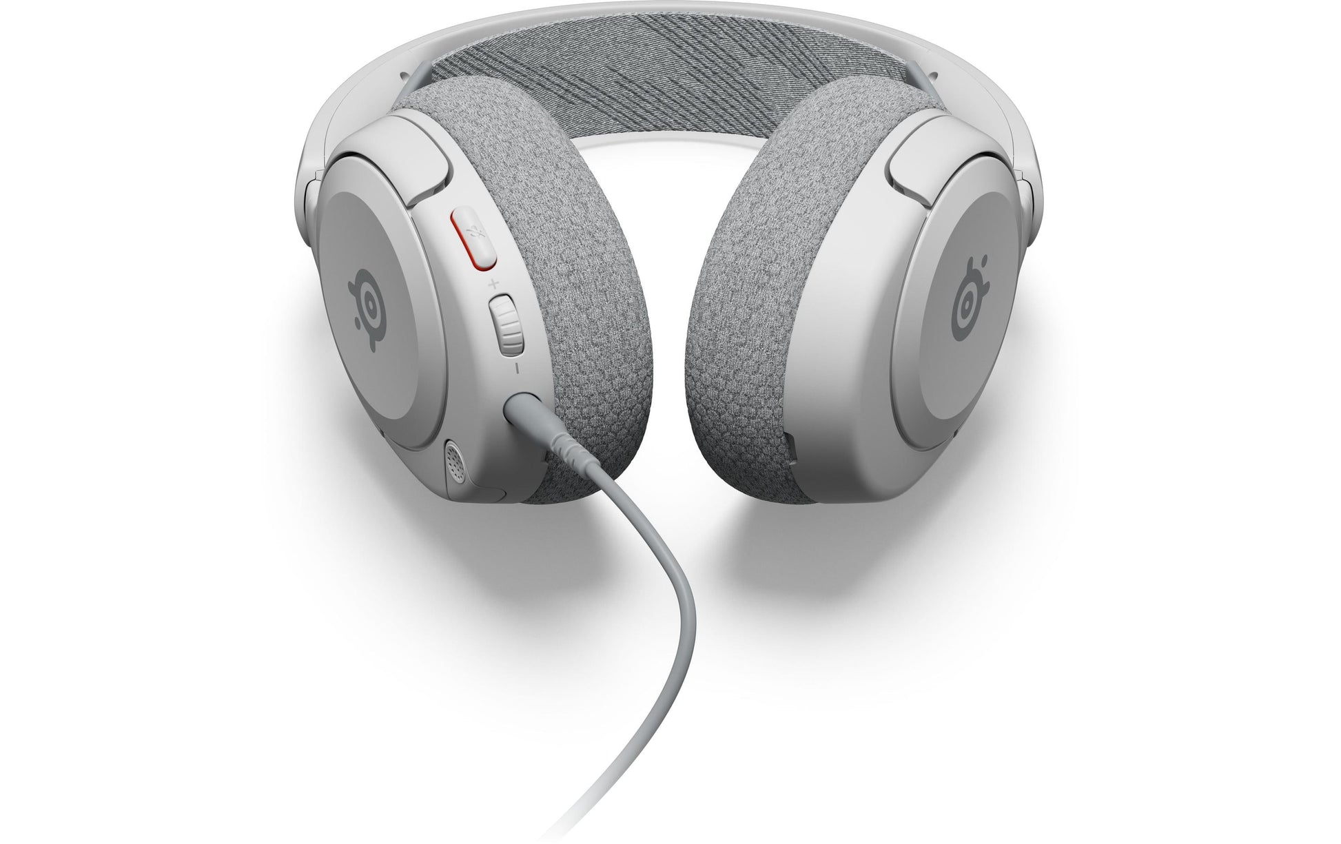 SteelSeries Arctis Nova 1 – Gaming-Headset – 3,5 mm Klinke, Surround-Sound – Weiss – für PS5/Switch/Xbox