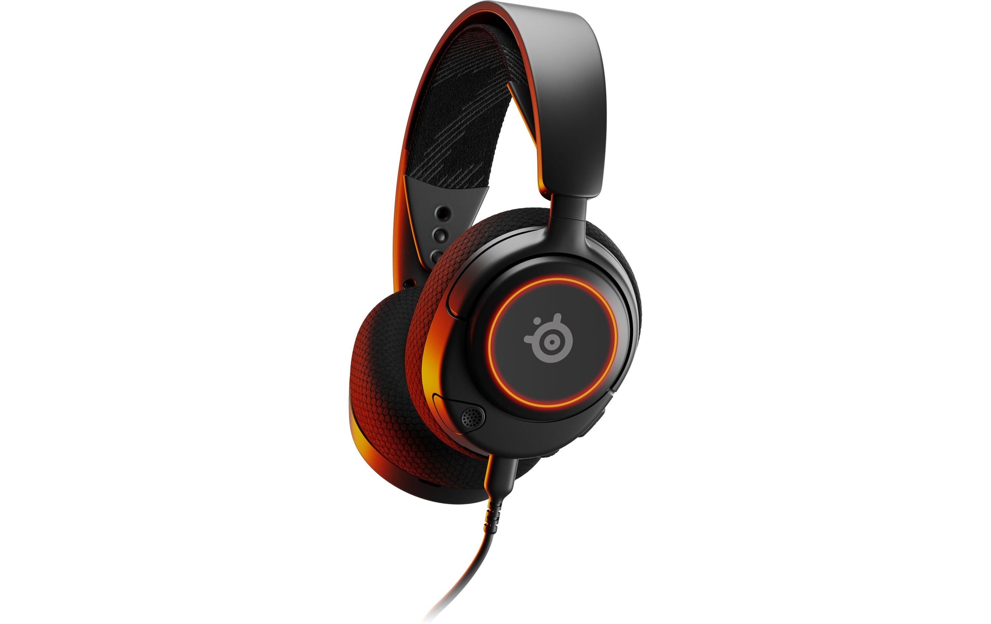 SteelSeries Arctis Nova 3 – Gaming-Headset – USB-C/3,5 mm, Surround-Sound – Schwarz – für PS5/XSX/Switch
