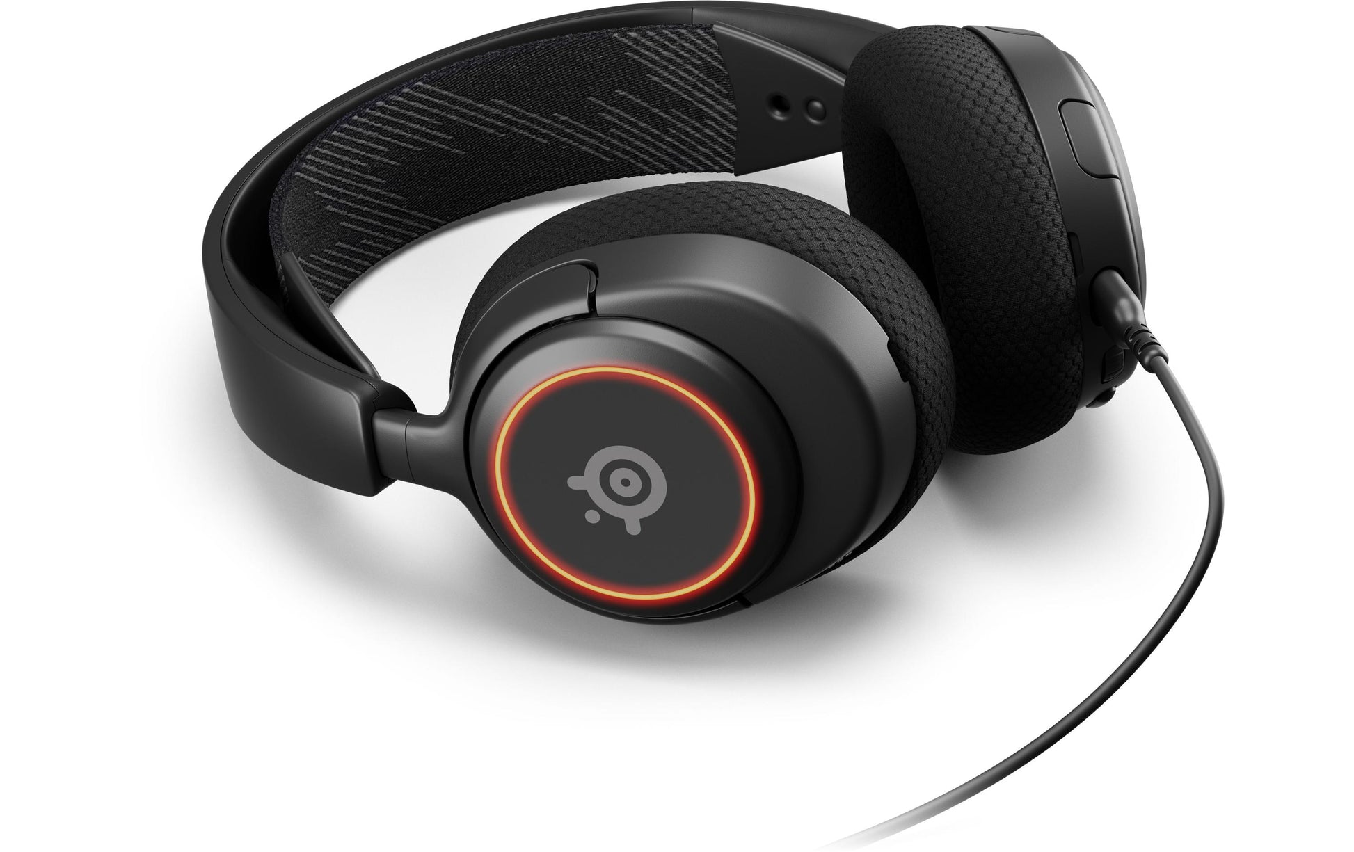 SteelSeries Arctis Nova 3 – Gaming-Headset – USB-C/3,5 mm, Surround-Sound – Schwarz – für PS5/XSX/Switch