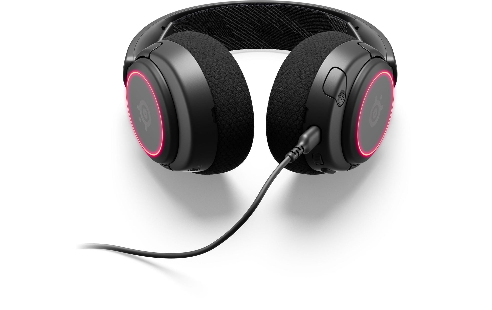 SteelSeries Arctis Nova 3 – Gaming-Headset – USB-C/3,5 mm, Surround-Sound – Schwarz – für PS5/XSX/Switch