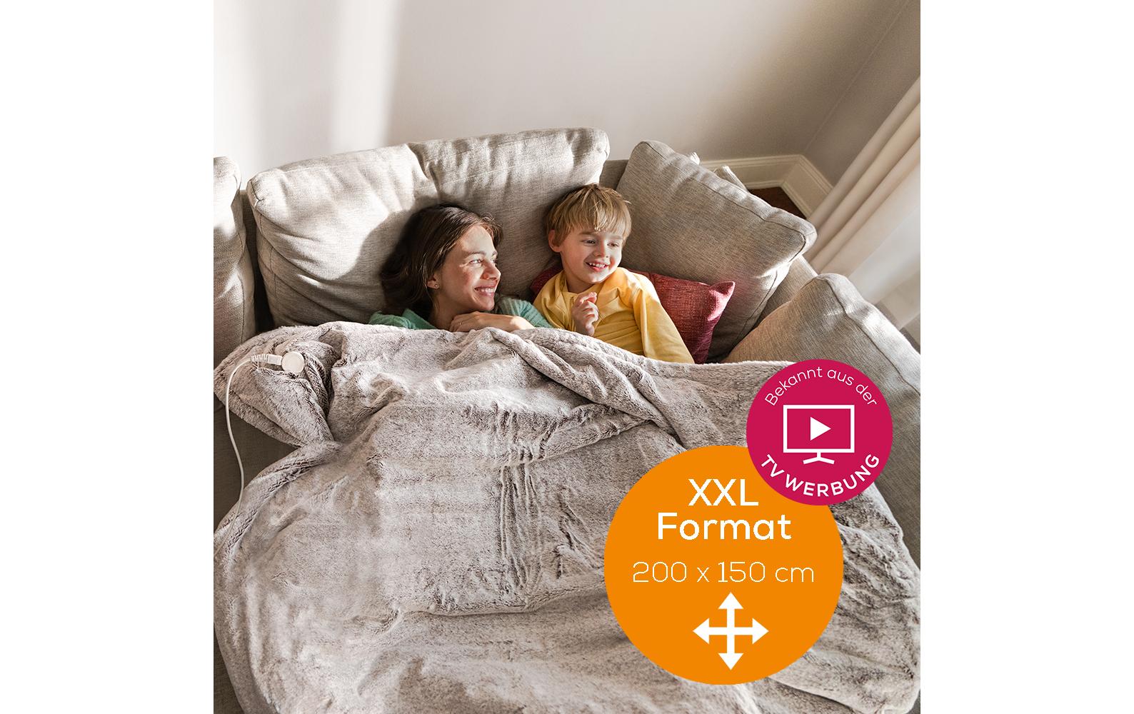 Beurer HD150 XXL Wohndecke – Mikrofaser – 150 × 200 cm – OEKO-TEX Standard 100