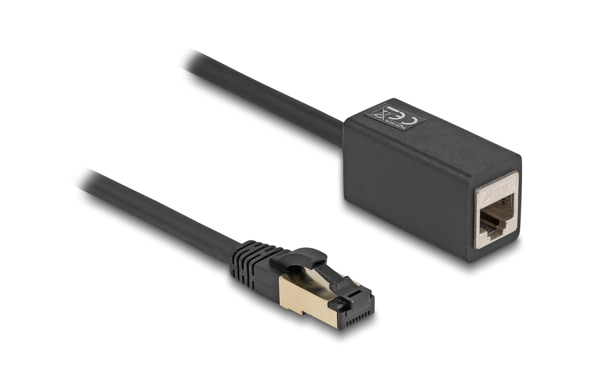 DeLOCK Verlängerungskabel RJ45 S/FTP Cat8.1 – 2 m