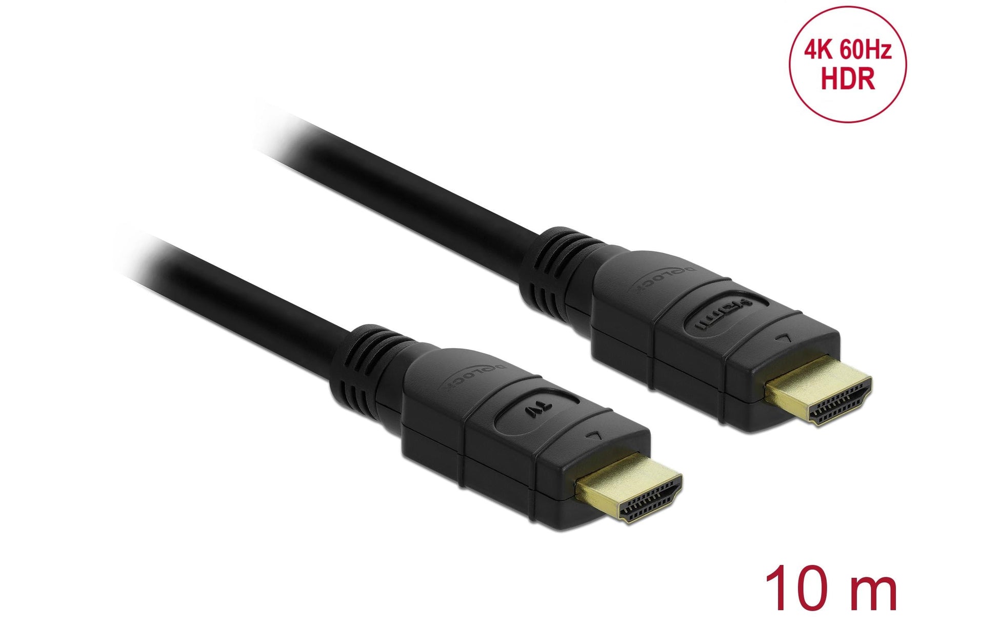 DeLOCK HDMI-Kabel, Schwarz