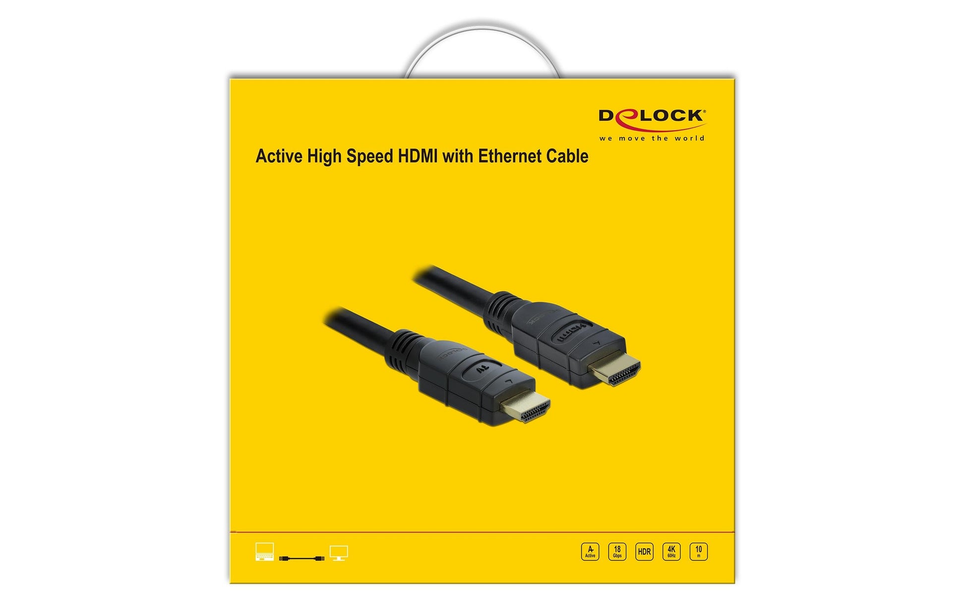 DeLOCK HDMI-Kabel, Schwarz