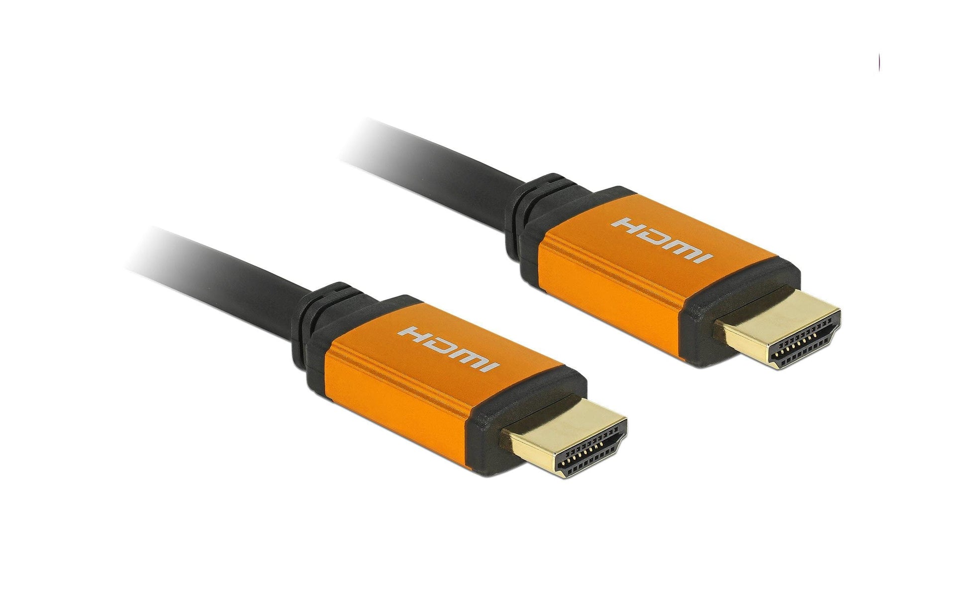 DeLOCK HDMI-Kabel, Schwarz, Gold, 85726, 1 Stück