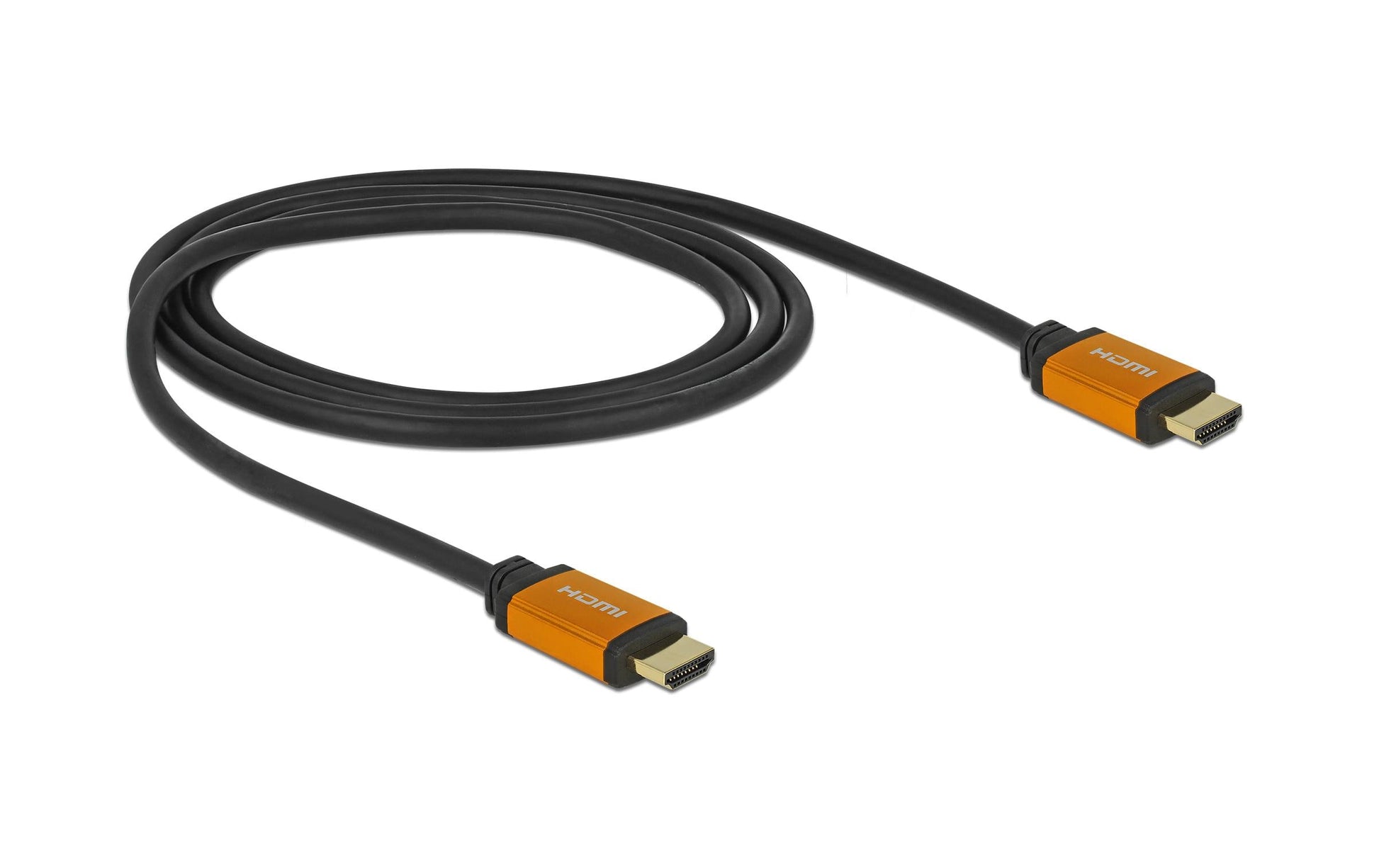 DeLOCK HDMI-Kabel, Schwarz, Gold, 85727, 1 Stück