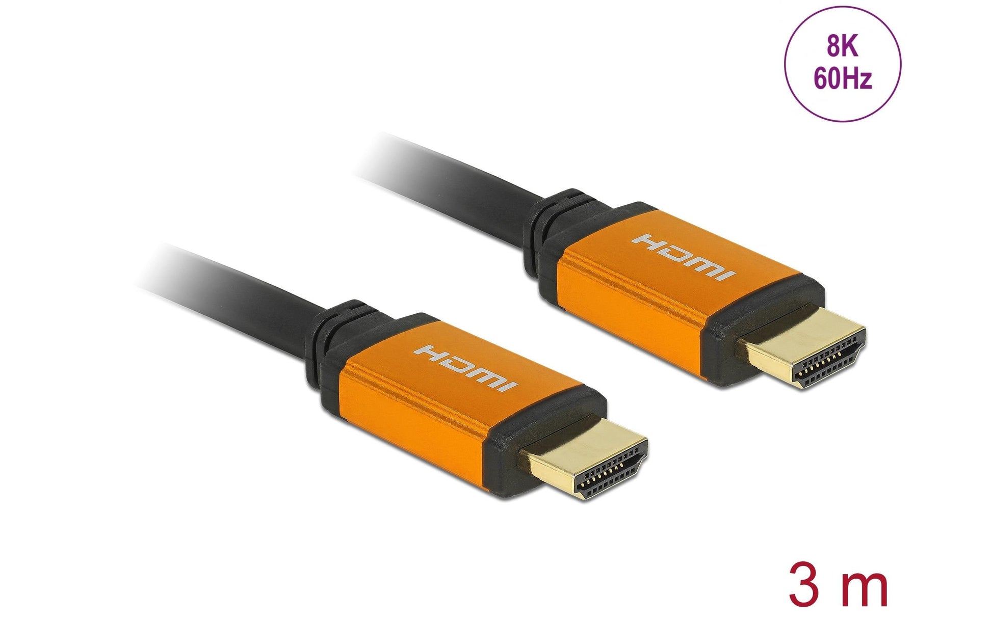 DeLOCK HDMI-Kabel, Gold