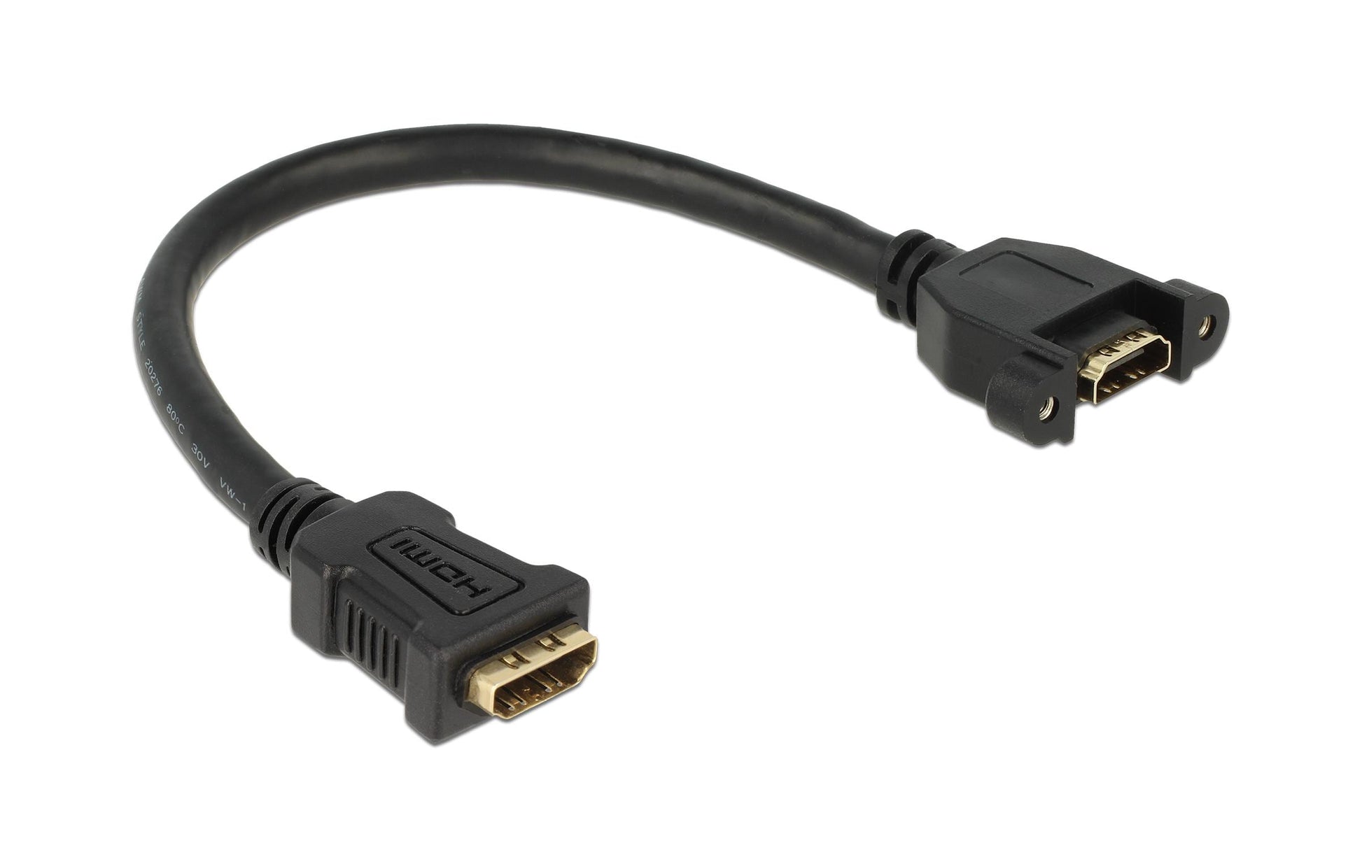 DeLOCK HDMI-Kabel, Schwarz