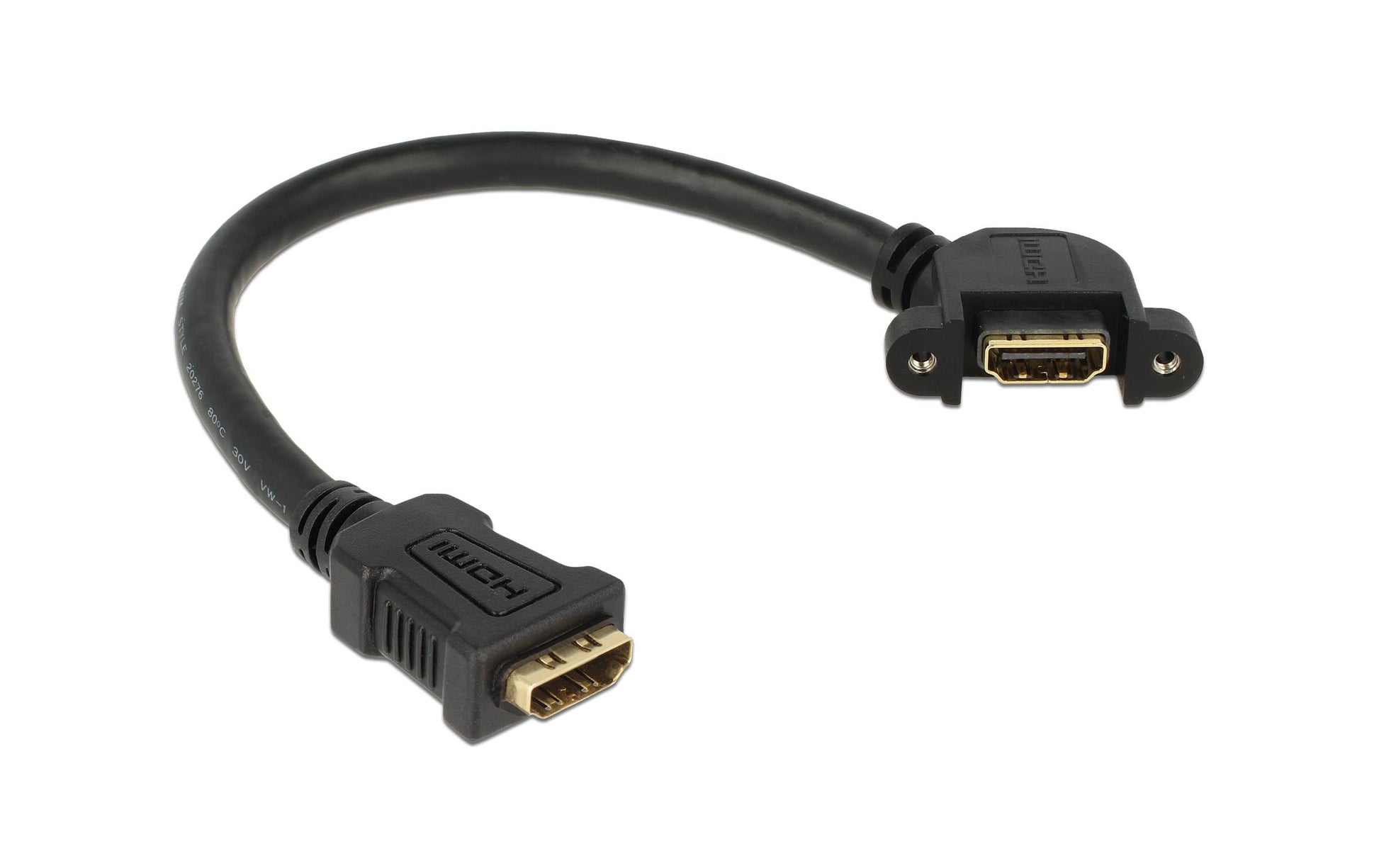 DeLOCK HDMI-Kabel, Schwarz