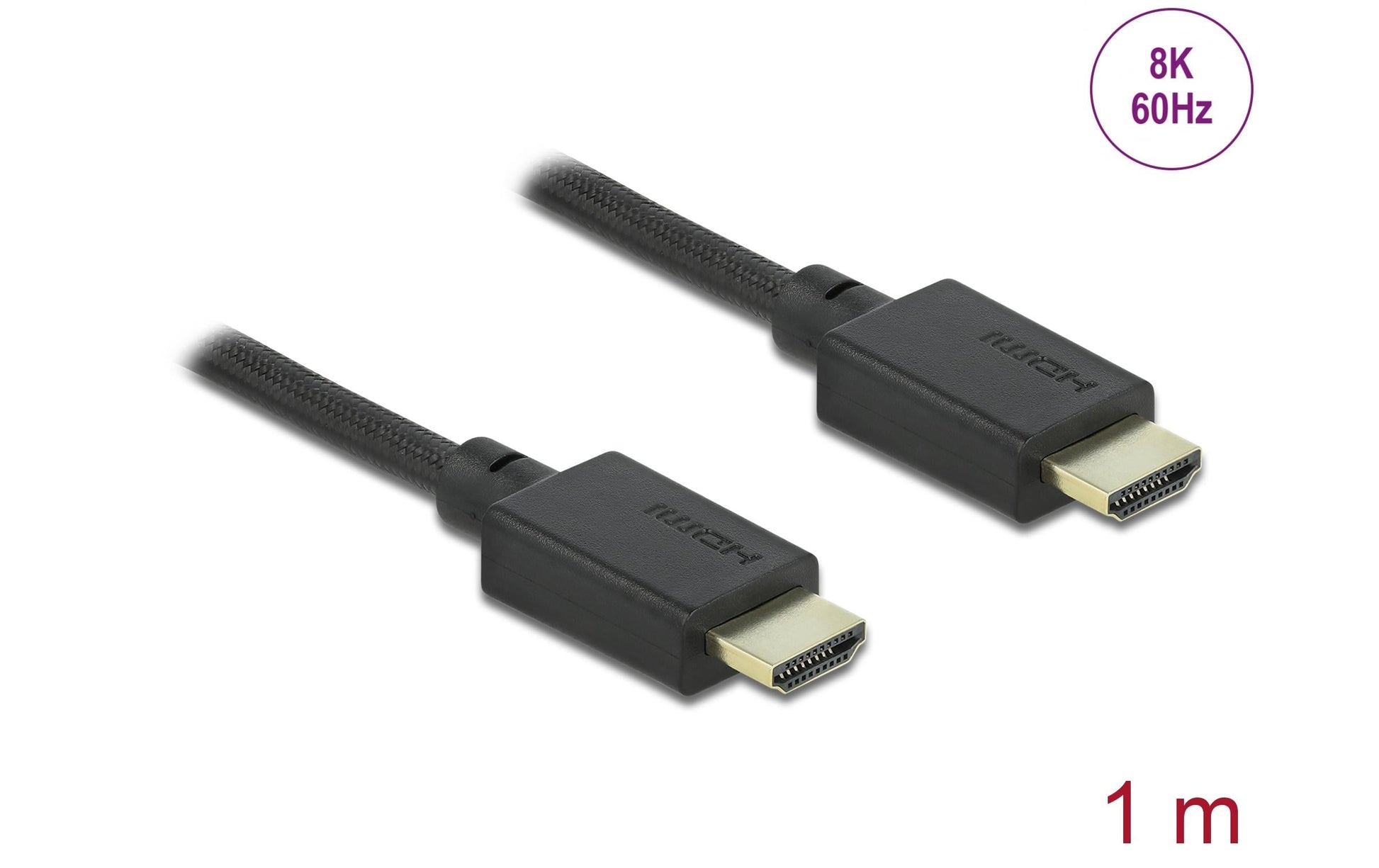 DeLOCK HDMI-Kabel, Schwarz