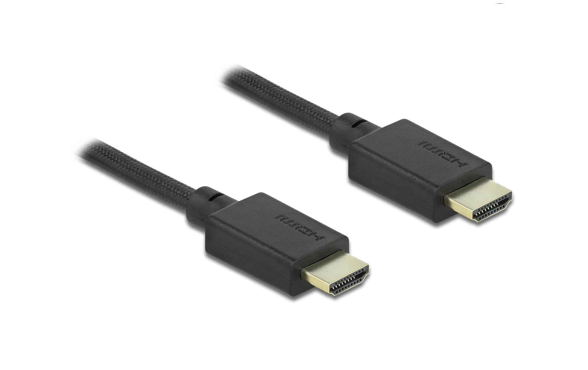 DeLOCK HDMI-Kabel, HDMI, Schwarz, 1 Stück