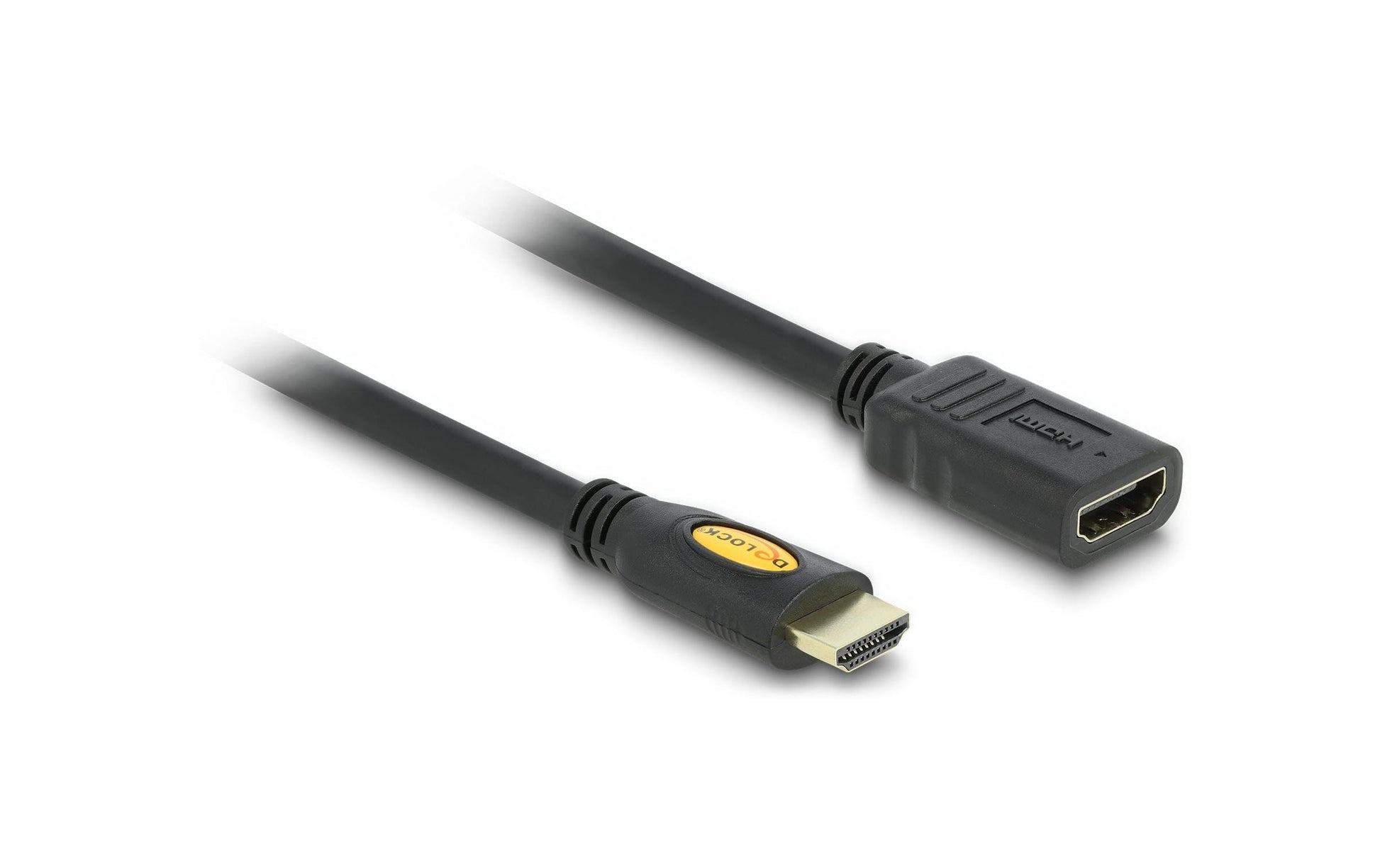 DeLOCK HDMI Verlängerungskabel (A–A, M–F) 4K 30 Hz – 2 m
