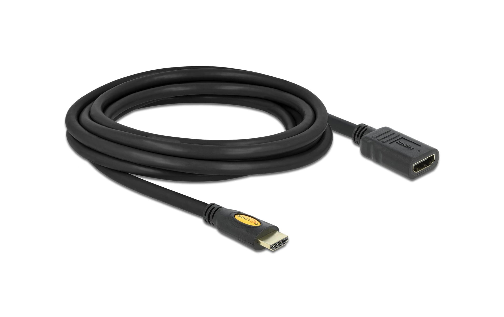 DeLOCK HDMI Verlängerungskabel 4K 30 Hz – 3 m