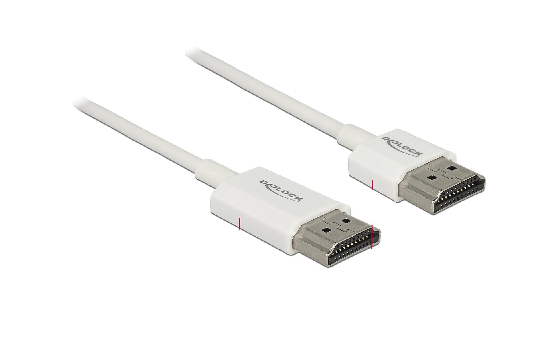 Delock HDMI-Kabel, Weiss