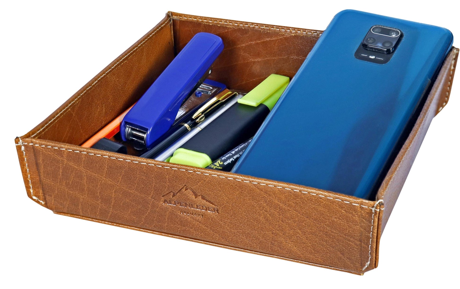Alpenleder Taschenentleerer – 170 × 170 × 50 mm