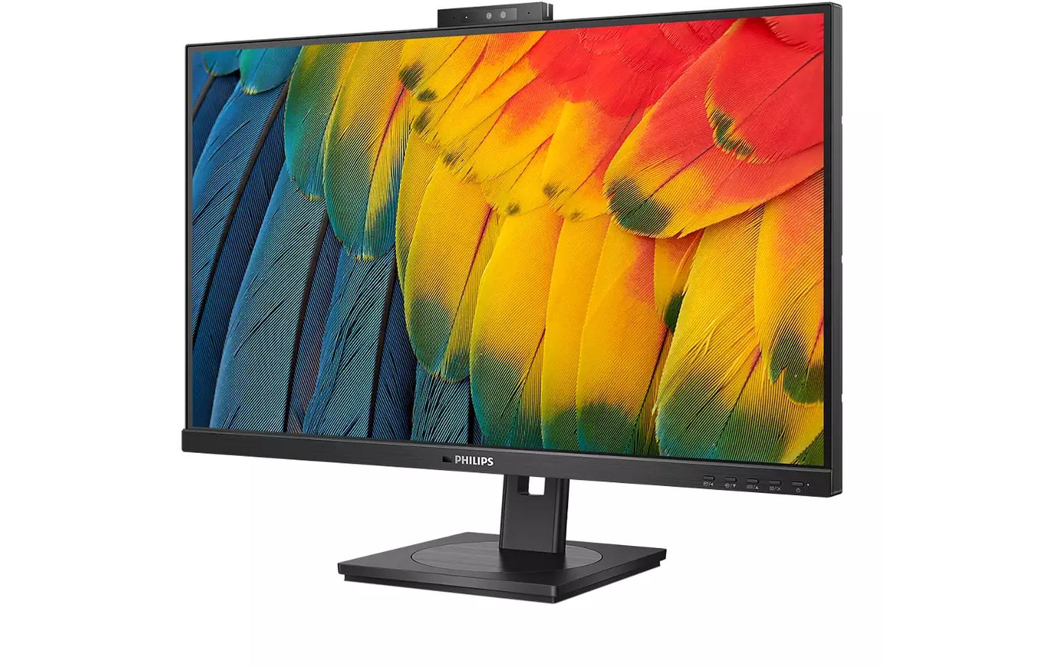 Philips 27B1U5601H – Monitor, 27", IPS, 75 Hz, 350 cd/m², USB-C, Webcam, KVM, VESA 100 × 100, Schwarz