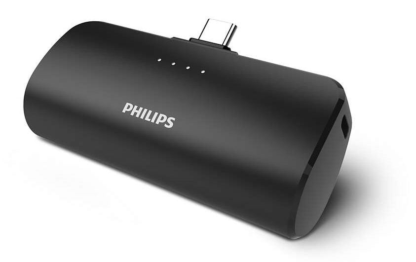 Philips DLP2510C/03 Wireless Powerbank 2'500 mAh, schwarz