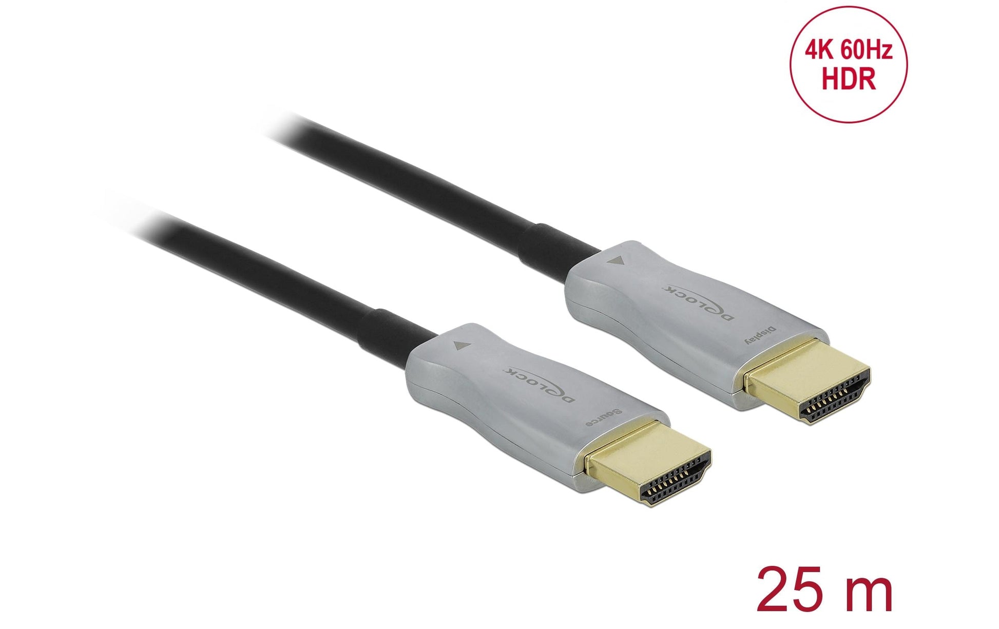 DeLOCK HDMI-Kabel, Schwarz