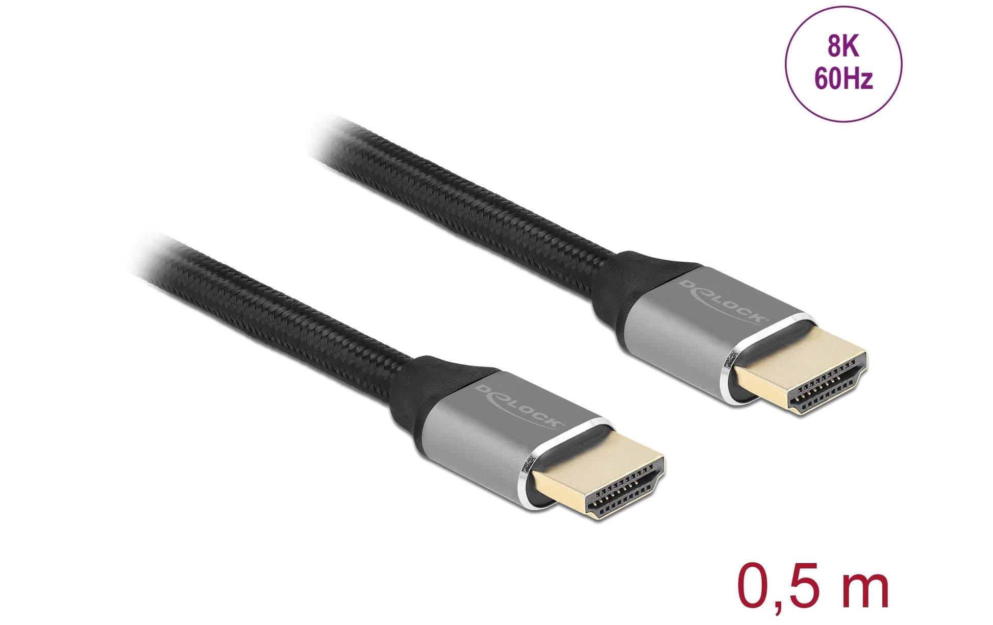 DeLOCK HDMI-Kabel, Grau