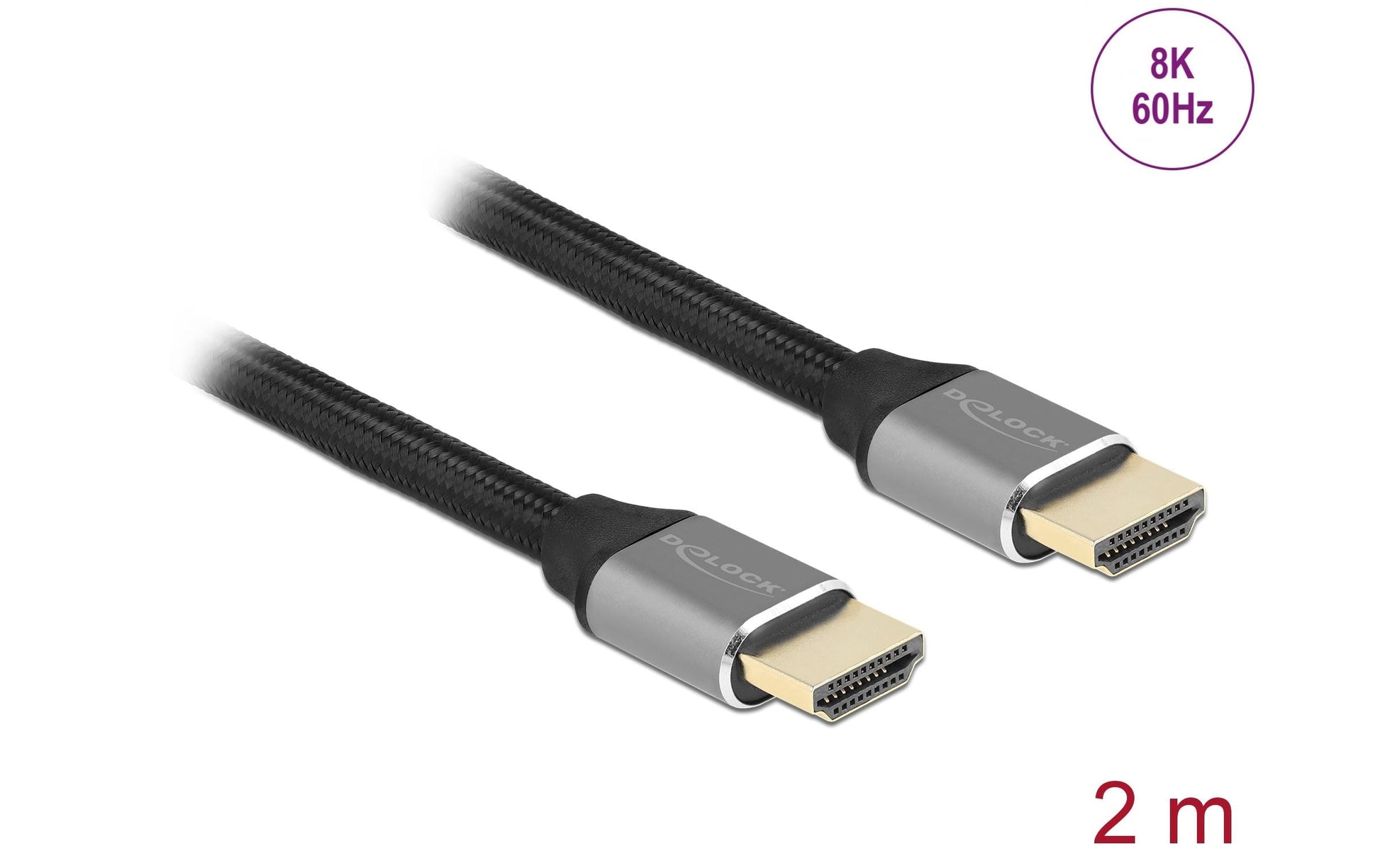 Delock HDMI-Kabel, Grau