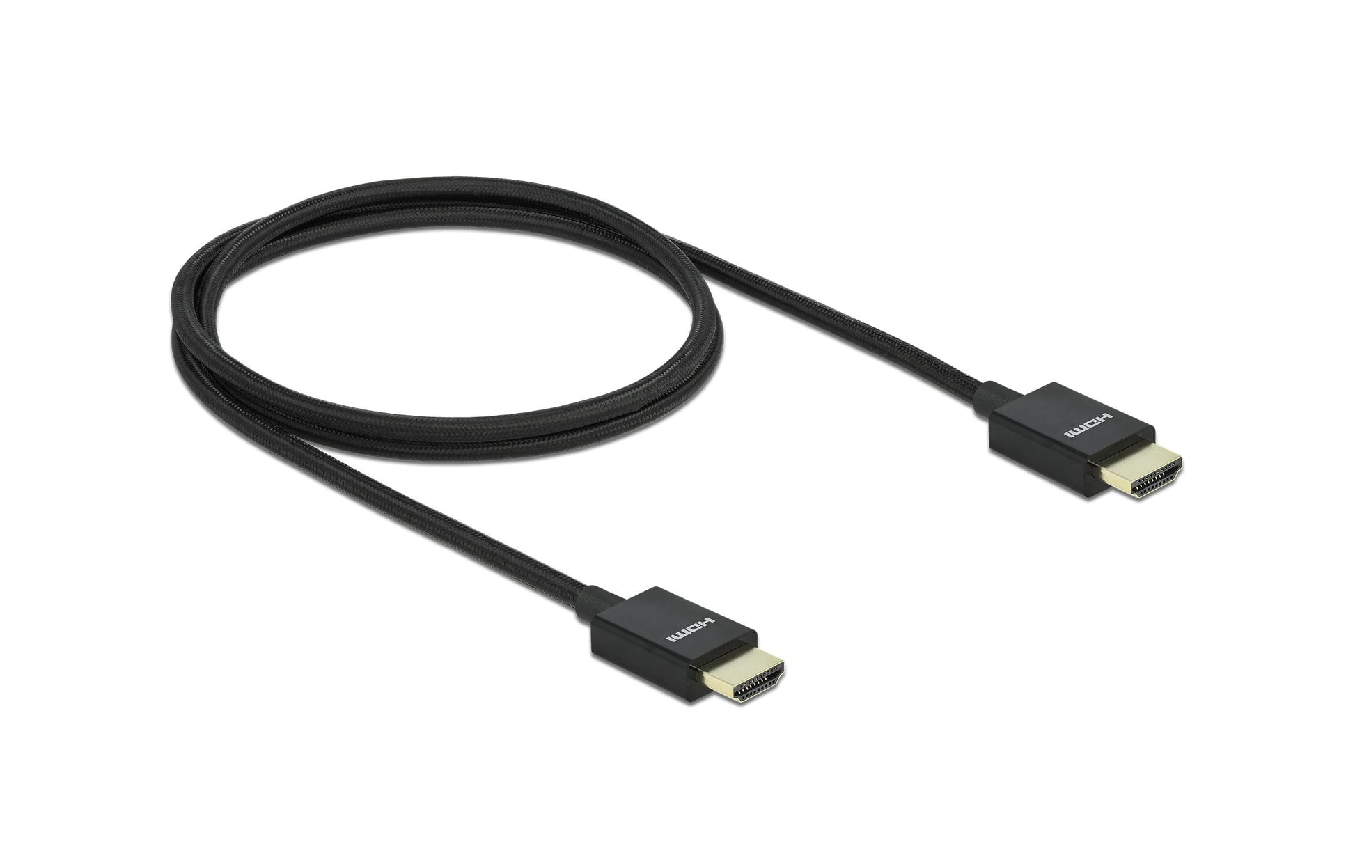 DeLOCK HDMI Kabel (A–A, M–M) HDMI 2.1 8K 60 Hz – 1 m – HDR