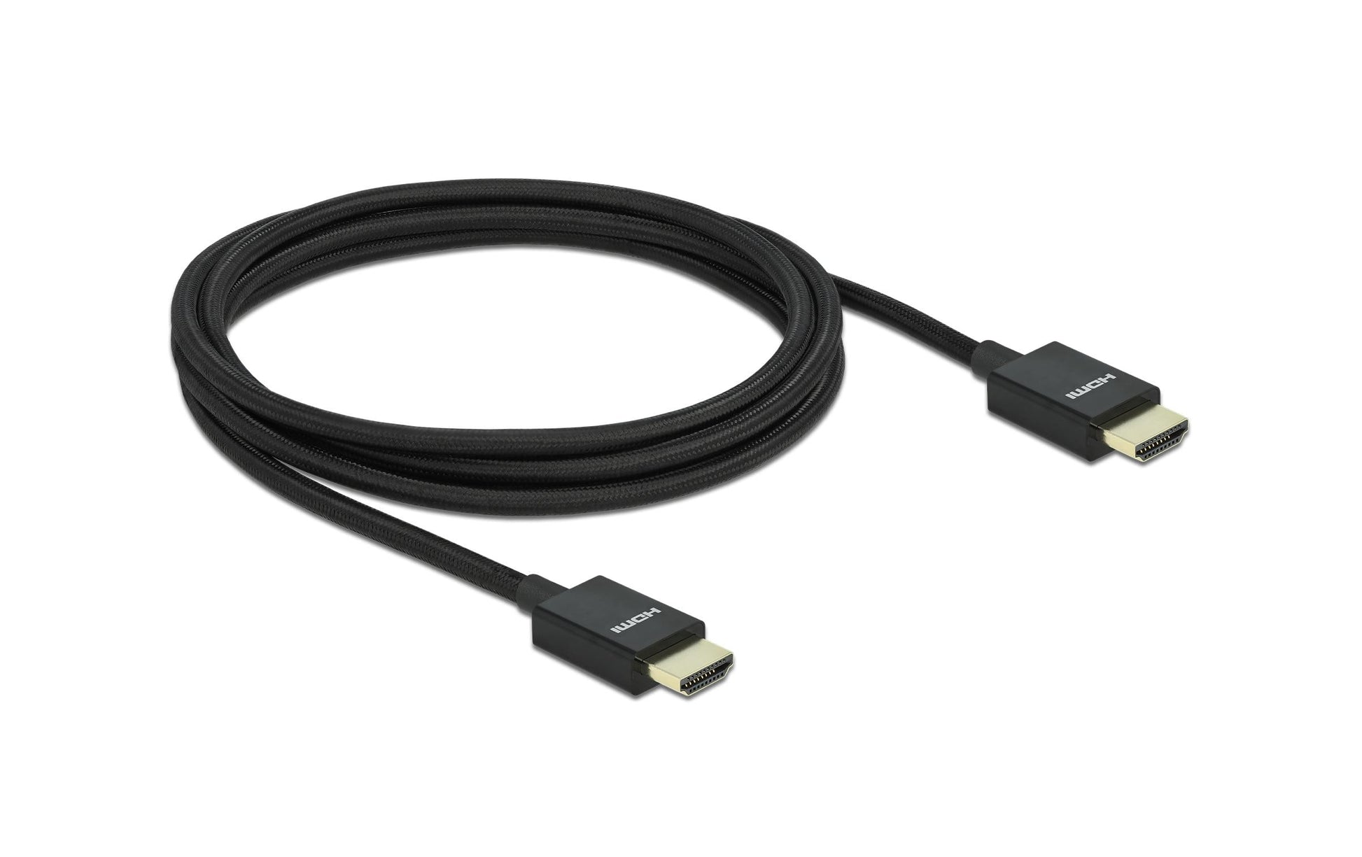 DeLOCK HDMI-Kabel, Schwarz, 1 Stück