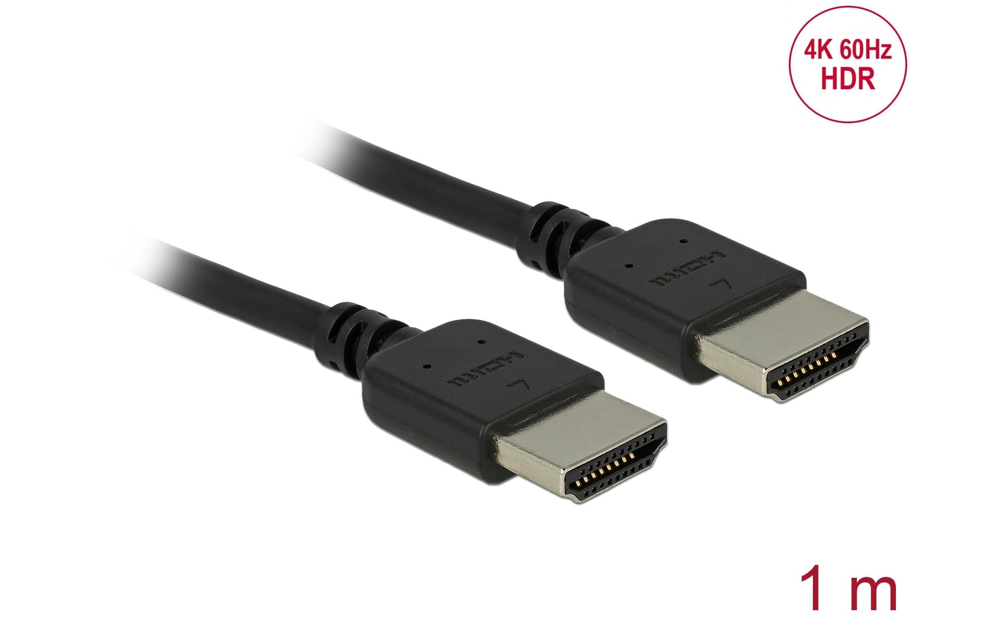 DeLOCK HDMI-Kabel, Schwarz, 85215, 1 Stück