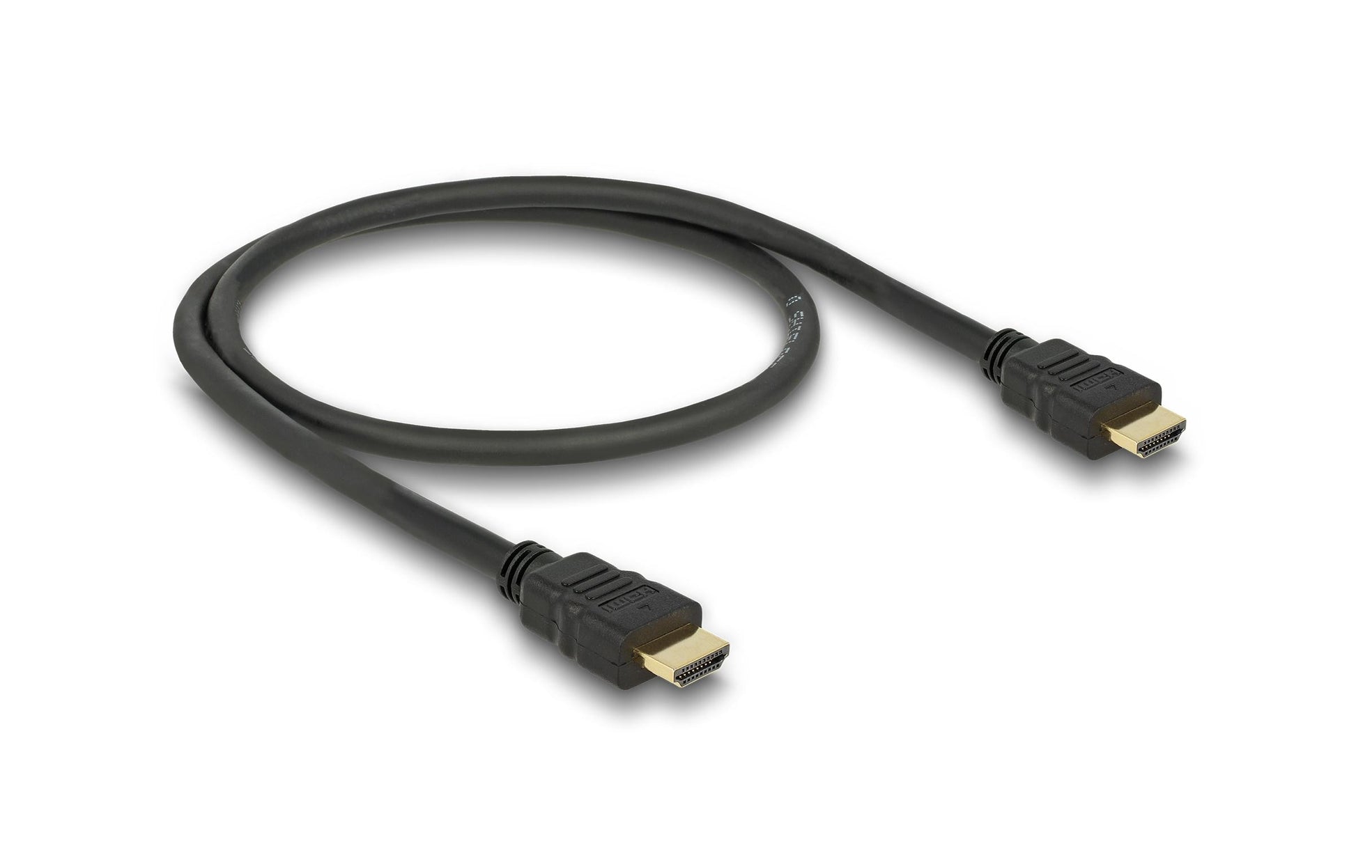DeLOCK HDMI Kabel HDMI 1.4 4K 30 Hz – 0,5 m – Ethernet