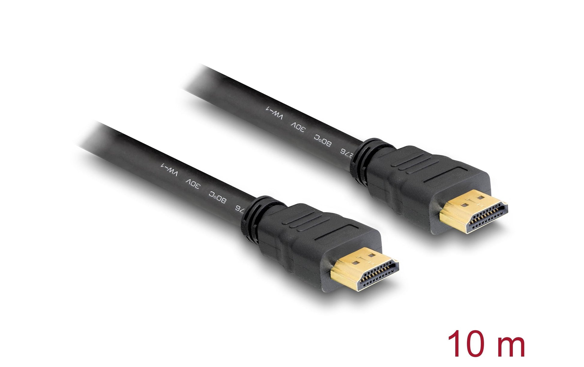 DeLOCK HDMI Kabel HDMI 1.4 4K 30 Hz – 10 m – Ethernet