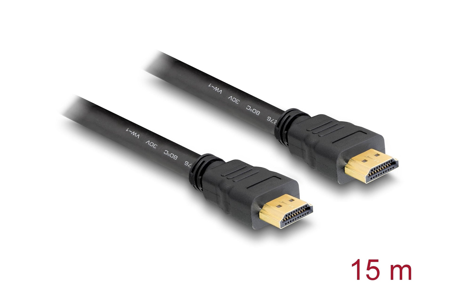 DeLOCK HDMI-Kabel, Schwarz, 82710