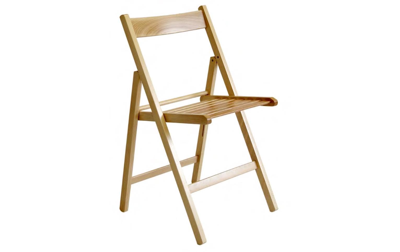 Innovesta Bistro-Set – Braun – Buche – Klappstühle