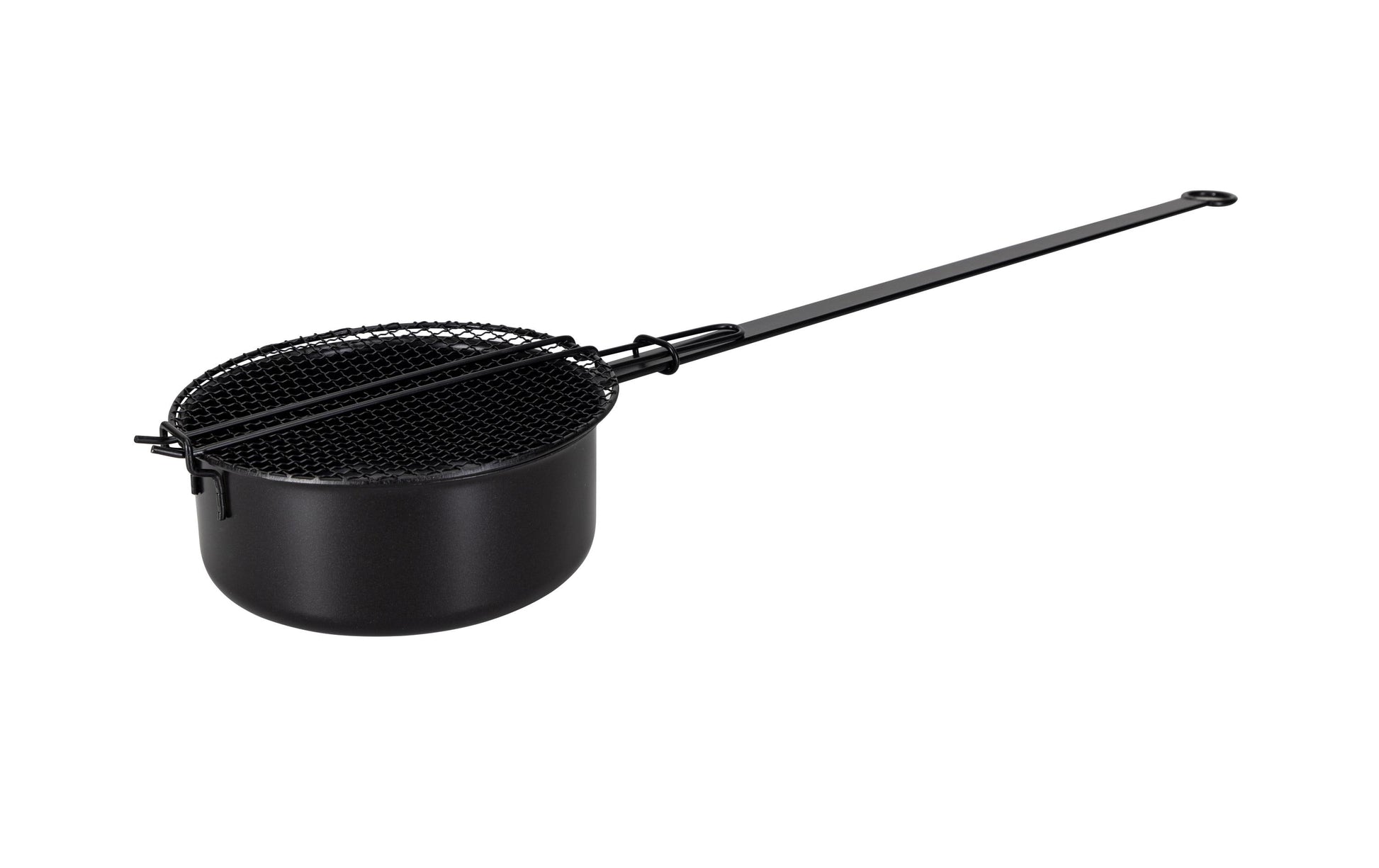 Nouvel Fonduepfanne – Ø 18 cm, Stahl, Schwarz