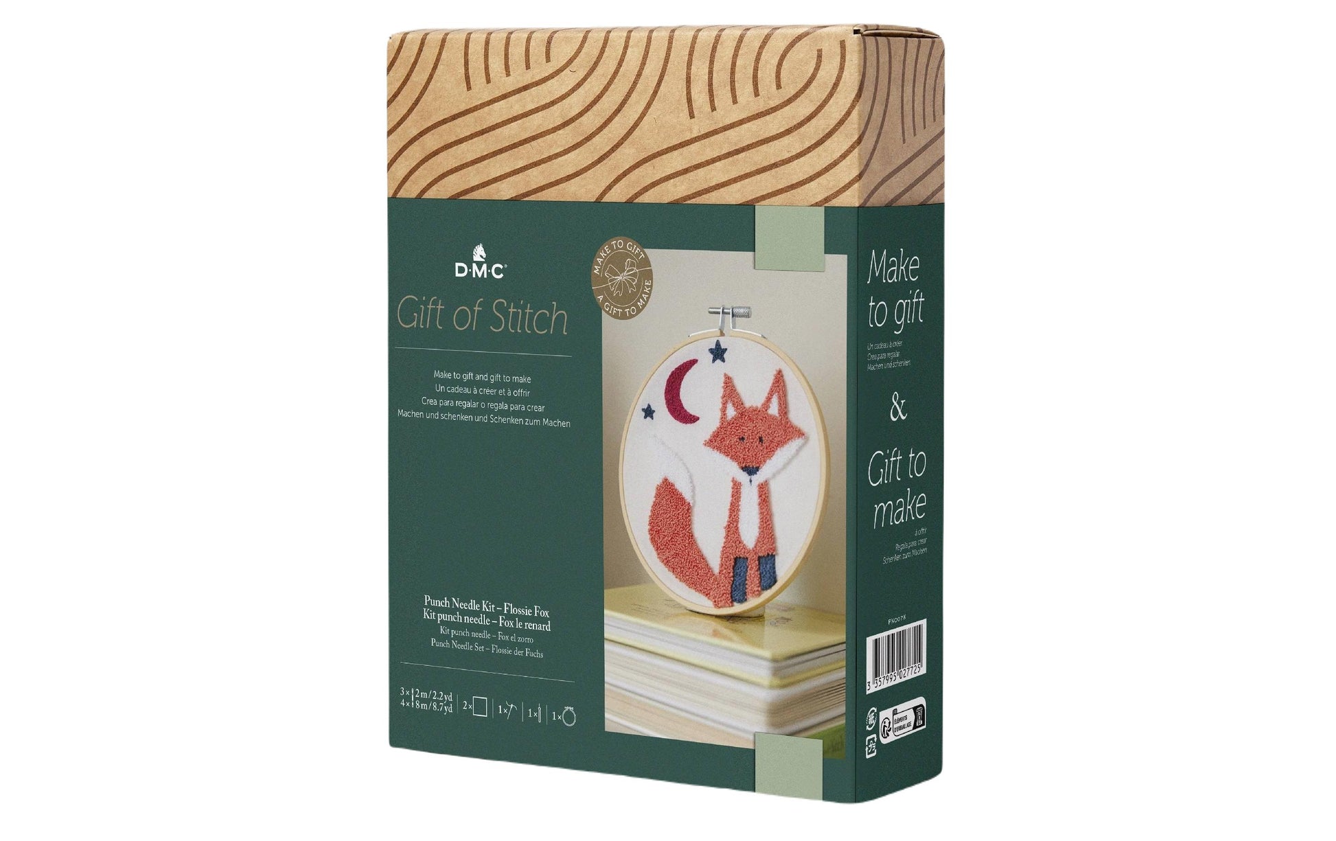 DMC Gift of Stitch – Nähset – Fuchs Flossie – Ø 15,7 cm – 15-teilig