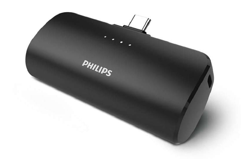 Philips Powerbank 2'500 mAh – schwarz