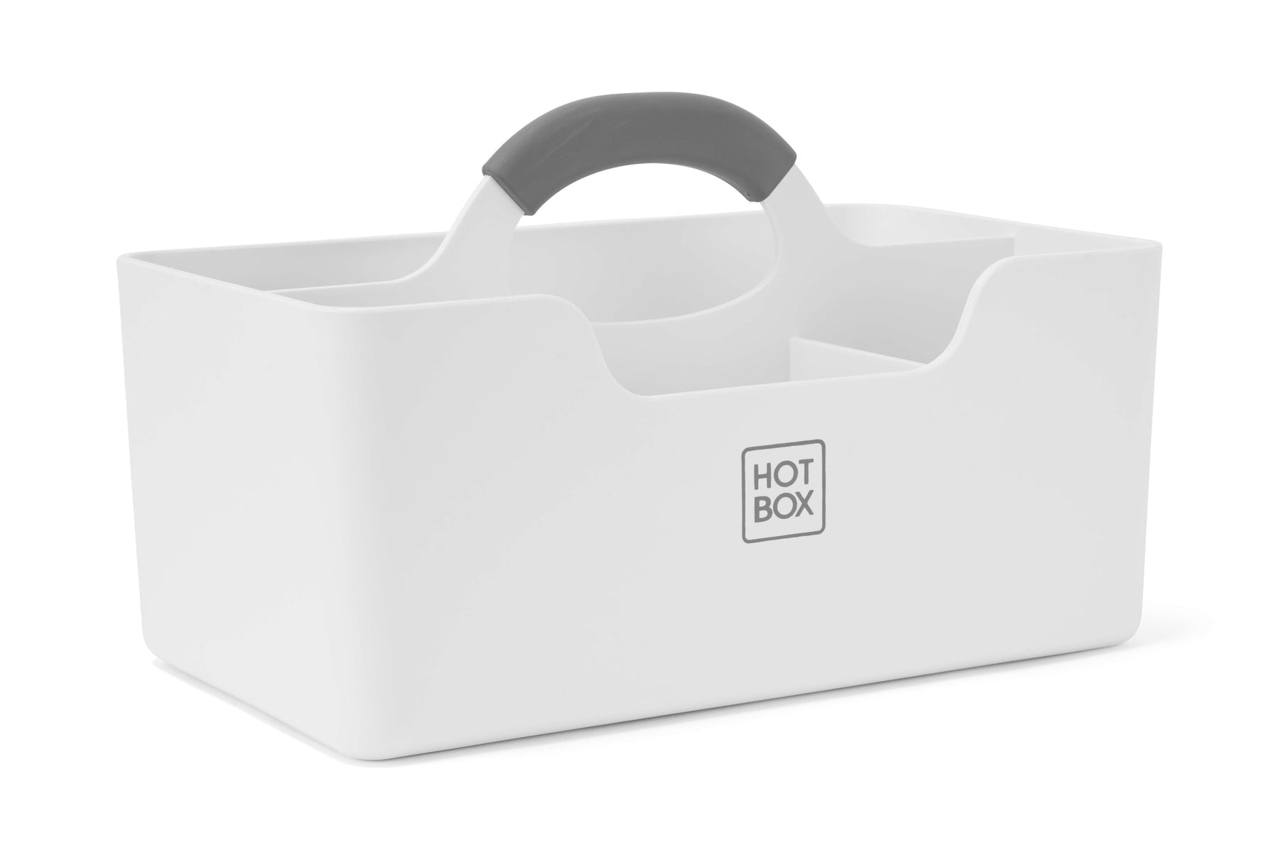 Hotbox Schubladenelement – 4 Schubladen, weiss, Polypropylen (PP), B 312 × H 190 × T 182 mm