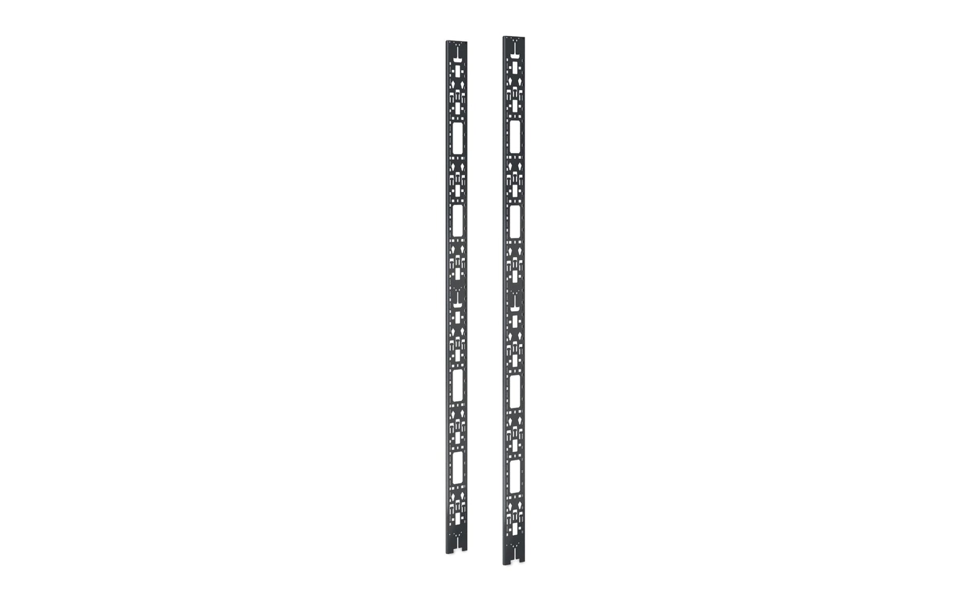 APC AR7502 – Kabelführung – 19" Rack, Montageset, 2×, Schwarz