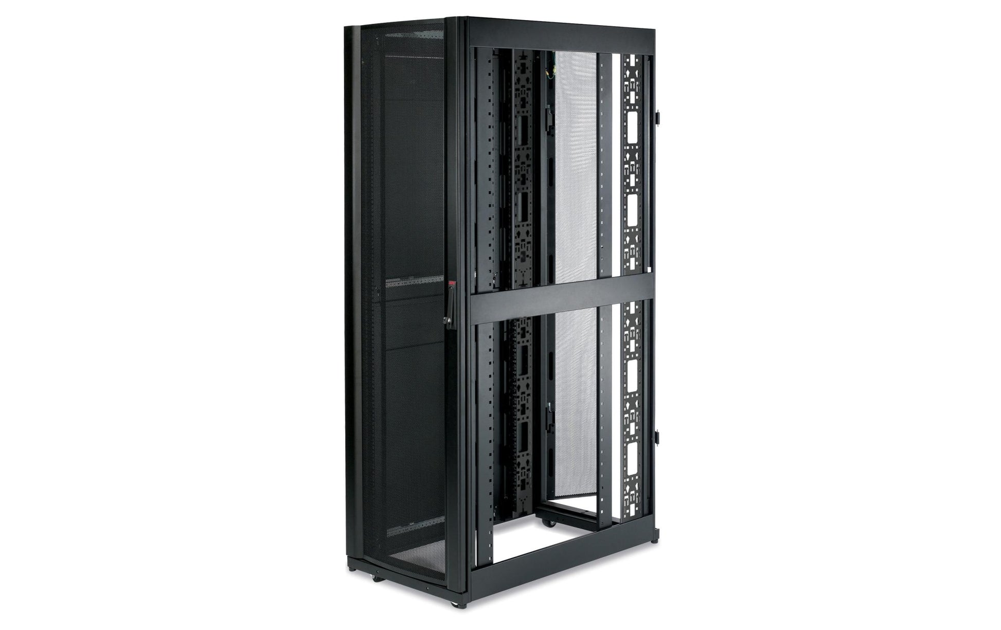 APC AR7502 – Kabelführung – 19" Rack, Montageset, 2×, Schwarz