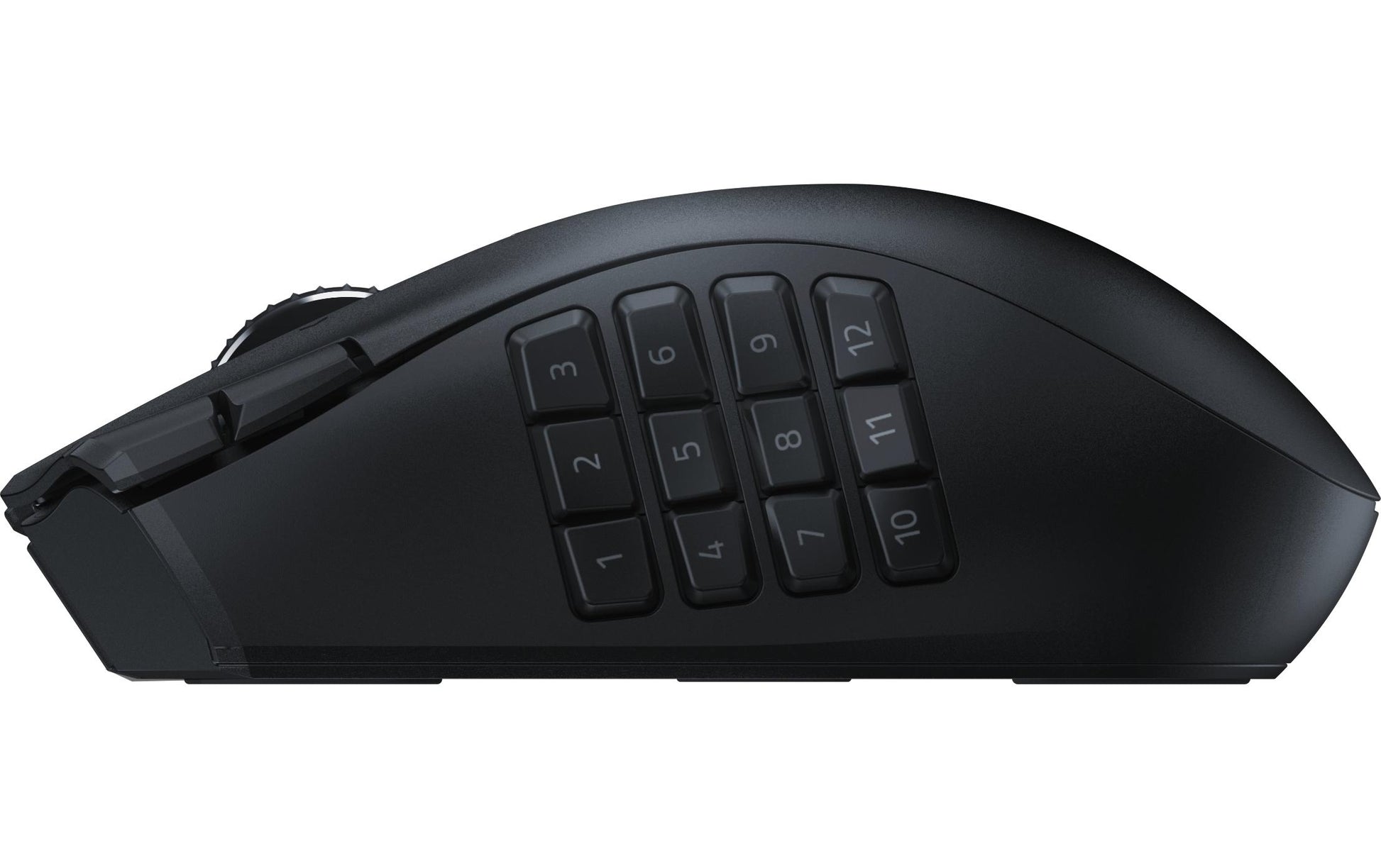 Razer Naga V2 HyperSpeed Gaming-Maus – kabellos, 21 Tasten, für Rechtshänder, integrierter Speicher, schwarz