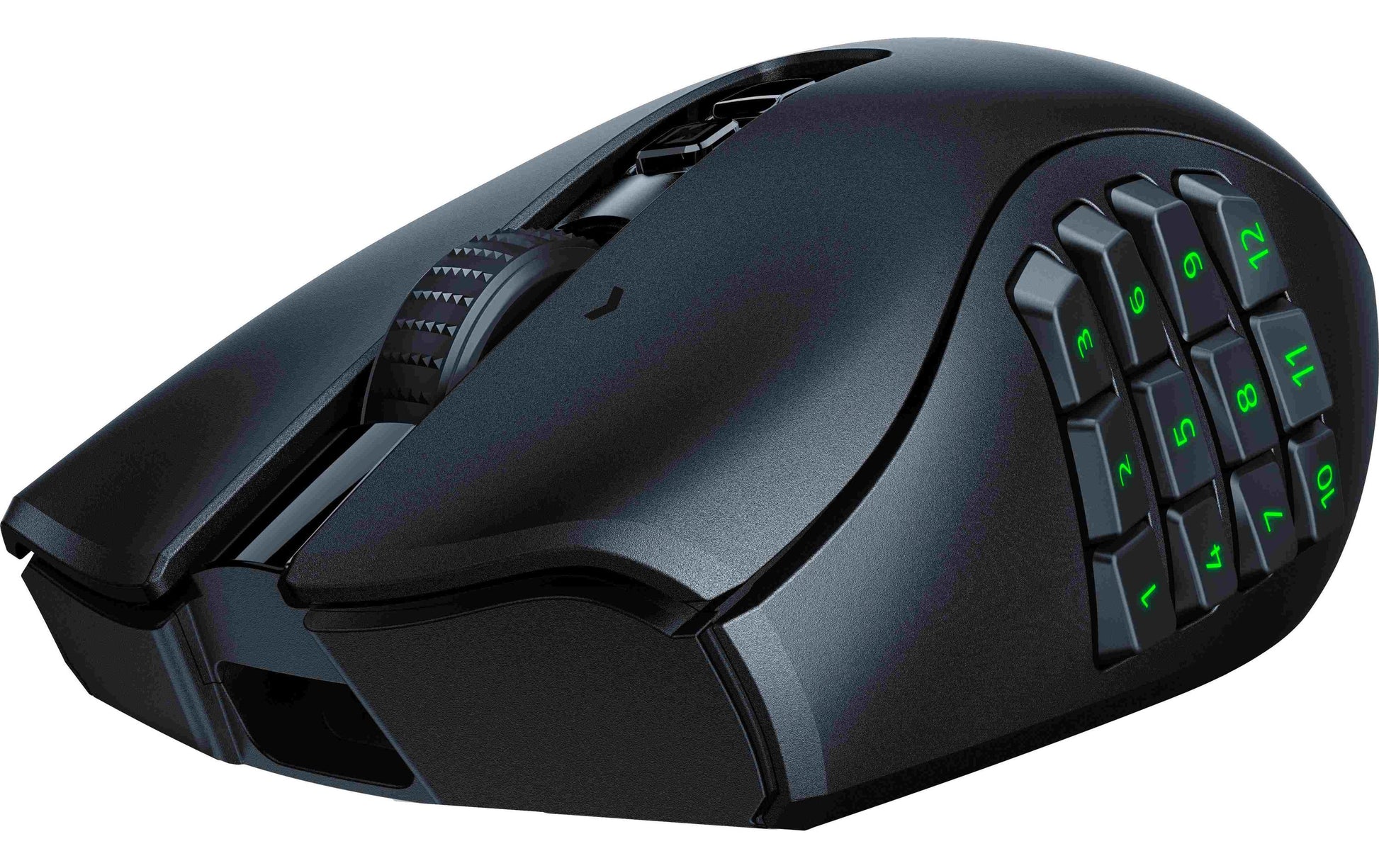 Razer Naga V2 Pro Gaming-Maus – kabellos, 20 Tasten, für Rechtshänder, integrierter Speicher, schwarz